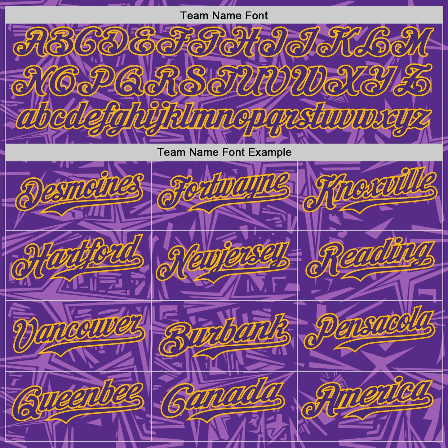 Custom Purple Medium Purple-Gold Geometric Cyber Starburst Authentic Baseball Jersey view 4