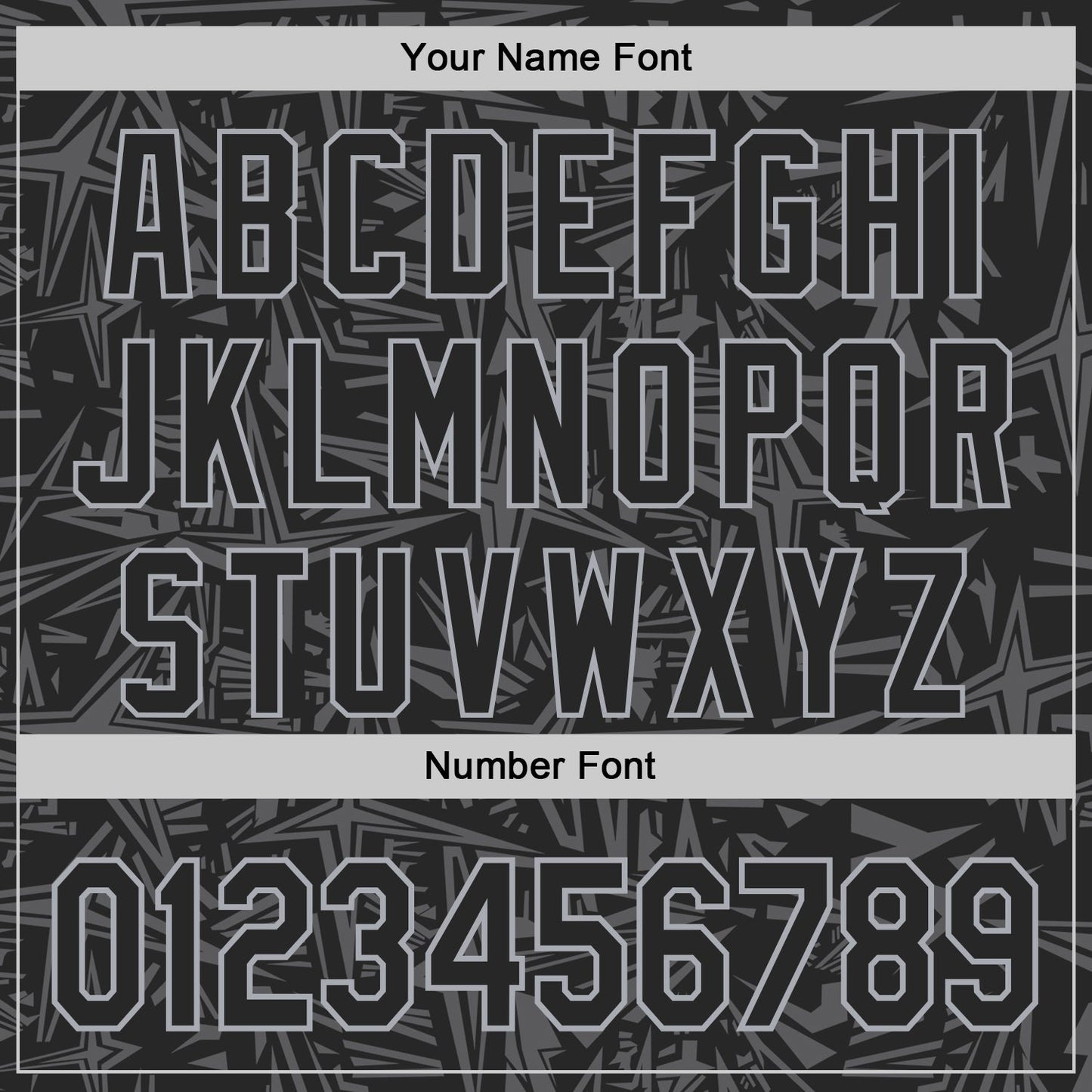 Custom Black Steel Gray-Gray Geometric Cyber Starburst Authentic Baseball Jersey view 5