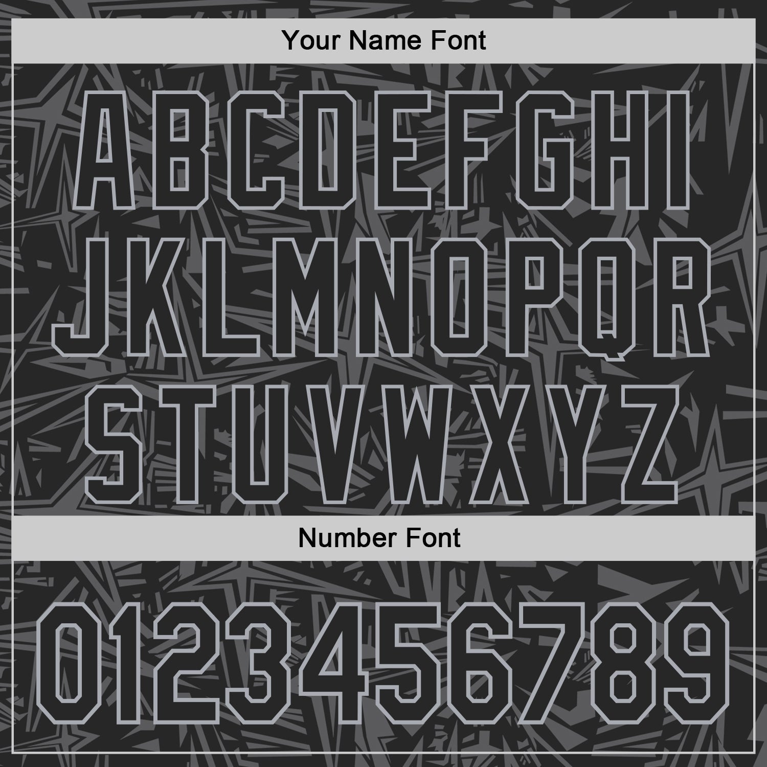 Custom Black Steel Gray-Gray Geometric Cyber Starburst Authentic Baseball Jersey view 5