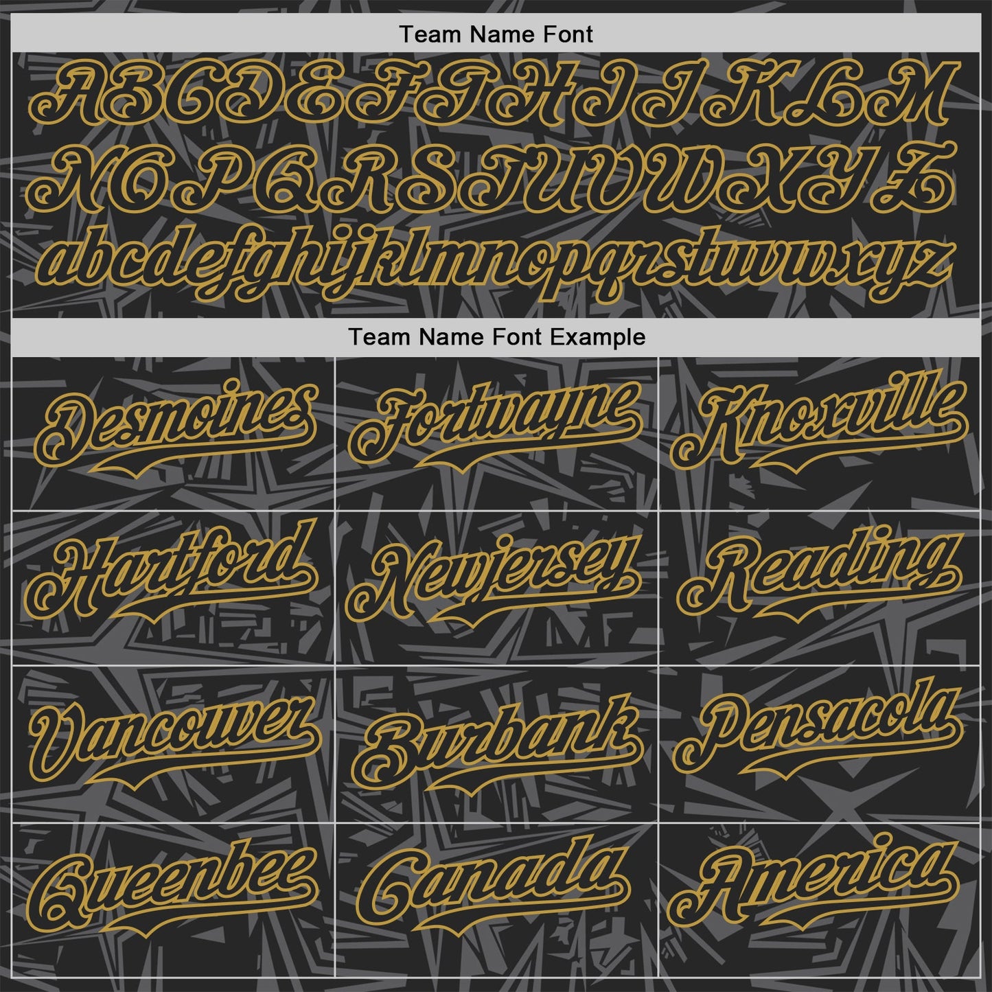 Custom Black Steel Gray-Old Gold Geometric Cyber Starburst Authentic Baseball Jersey view 4