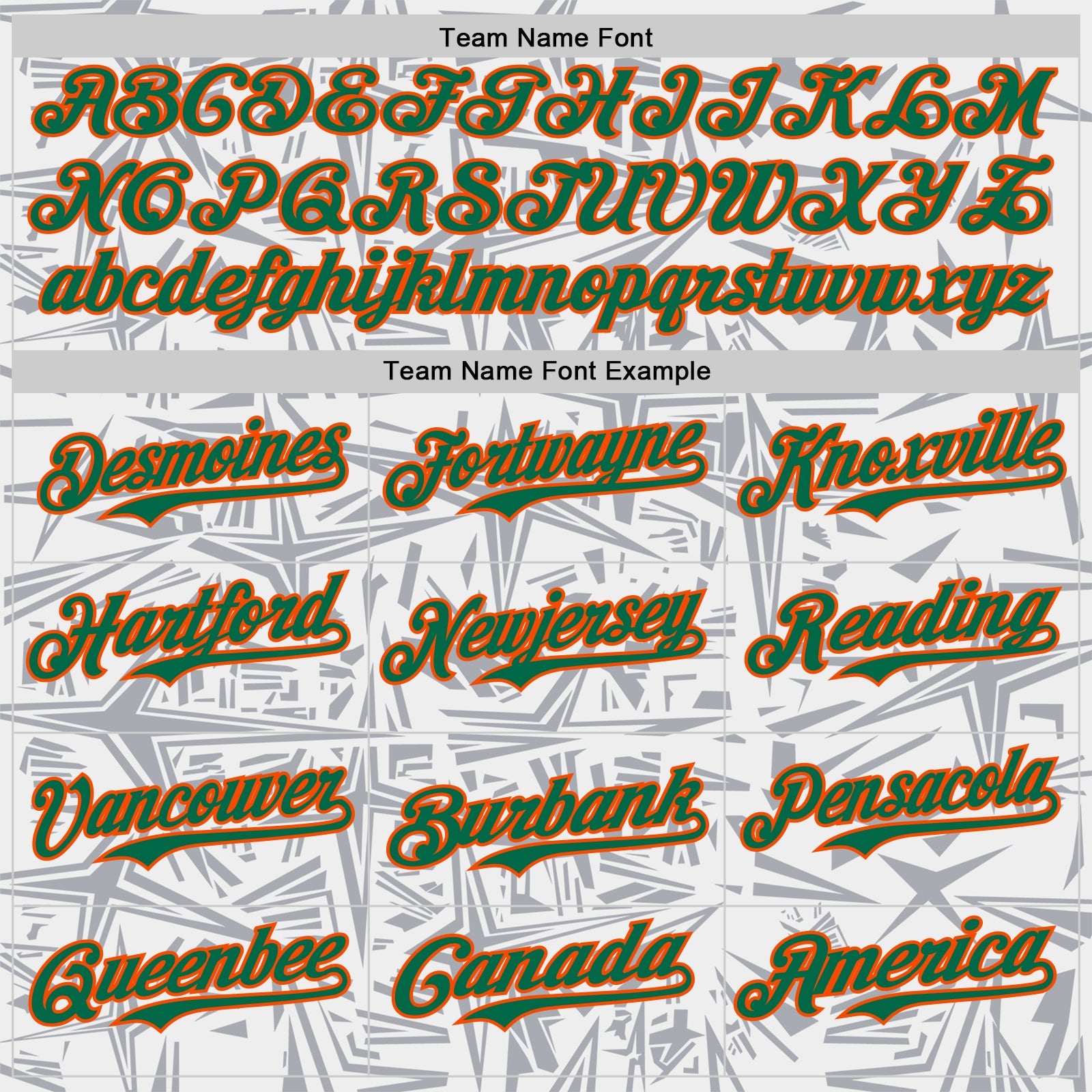 Custom White Kelly Green Gray-Orange Geometric Cyber Starburst Authentic Baseball Jersey view 4