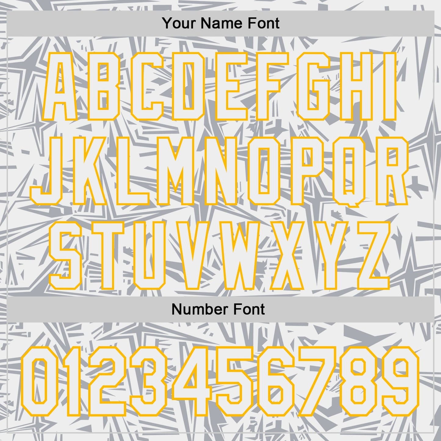 Custom White Gray-Gold Geometric Cyber Starburst Authentic Baseball Jersey view 5