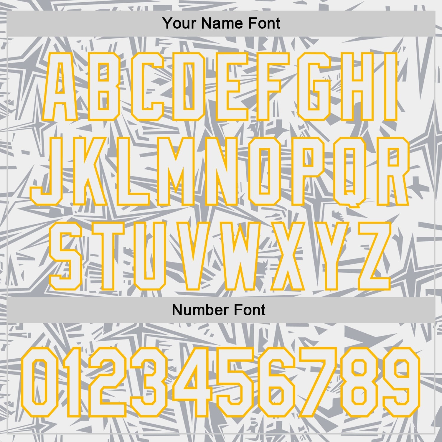 Custom White Gray-Gold Geometric Cyber Starburst Authentic Baseball Jersey view 5