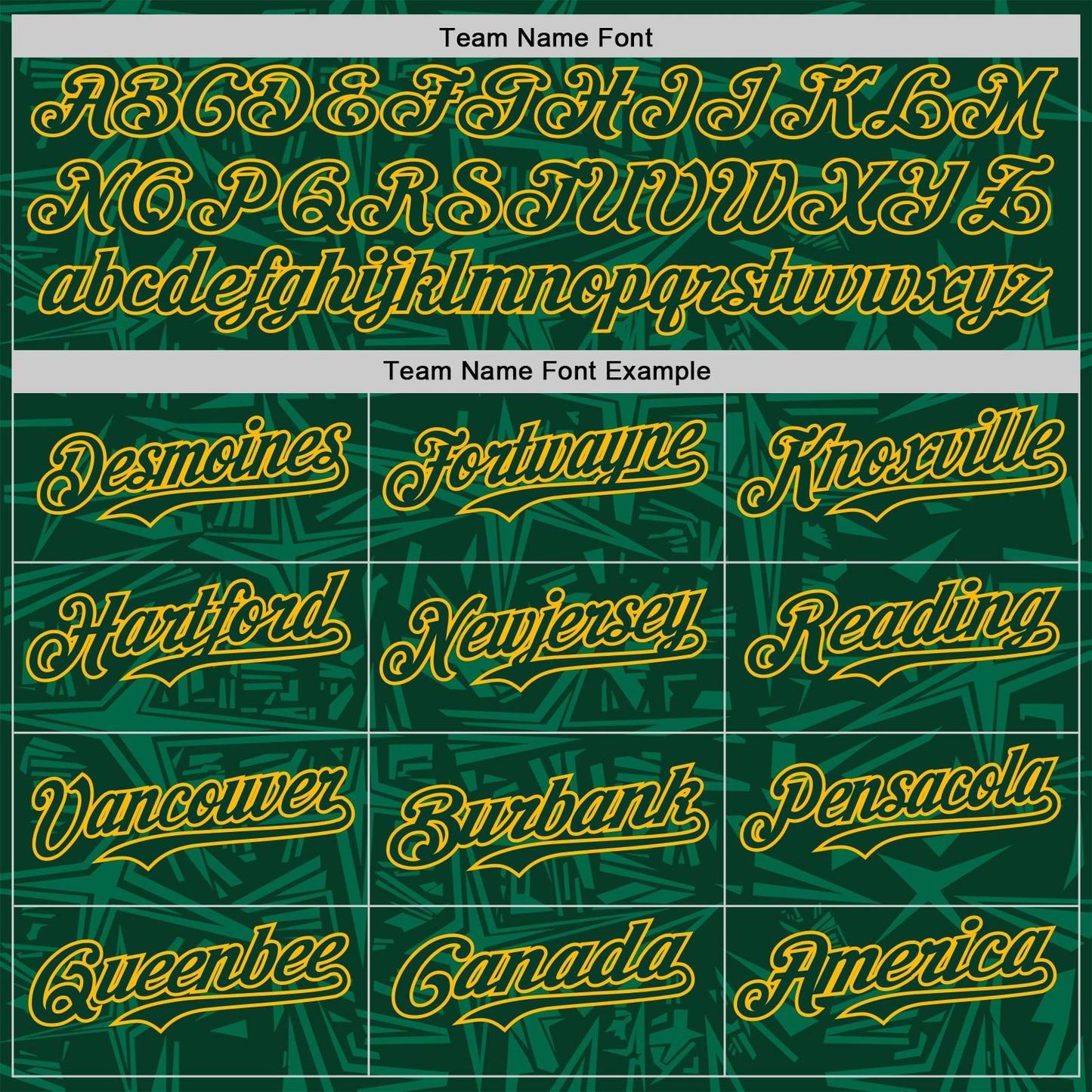 Custom Green-Gold Geometric Cyber Starburst Authentic Baseball Jersey view 4