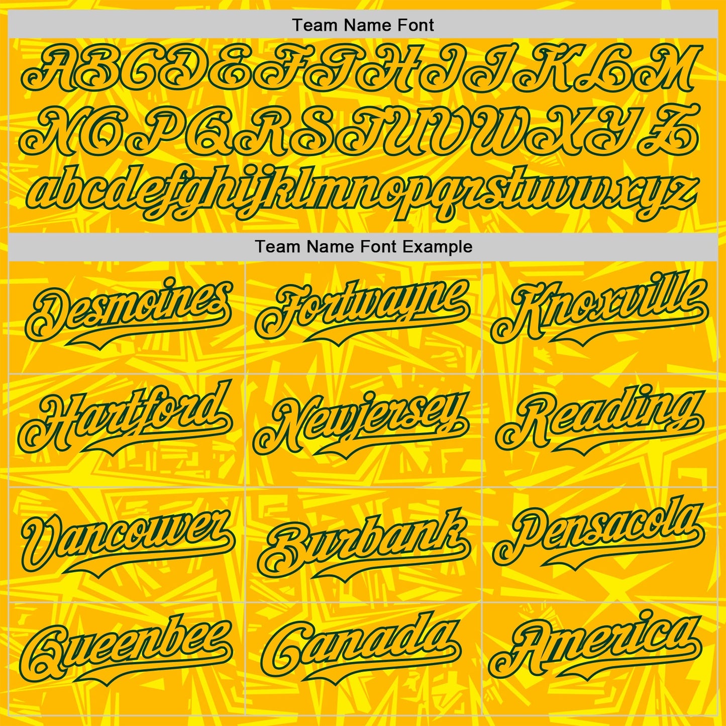Custom Gold Light Yellow-Green Geometric Cyber Starburst Authentic Baseball Jersey view 4