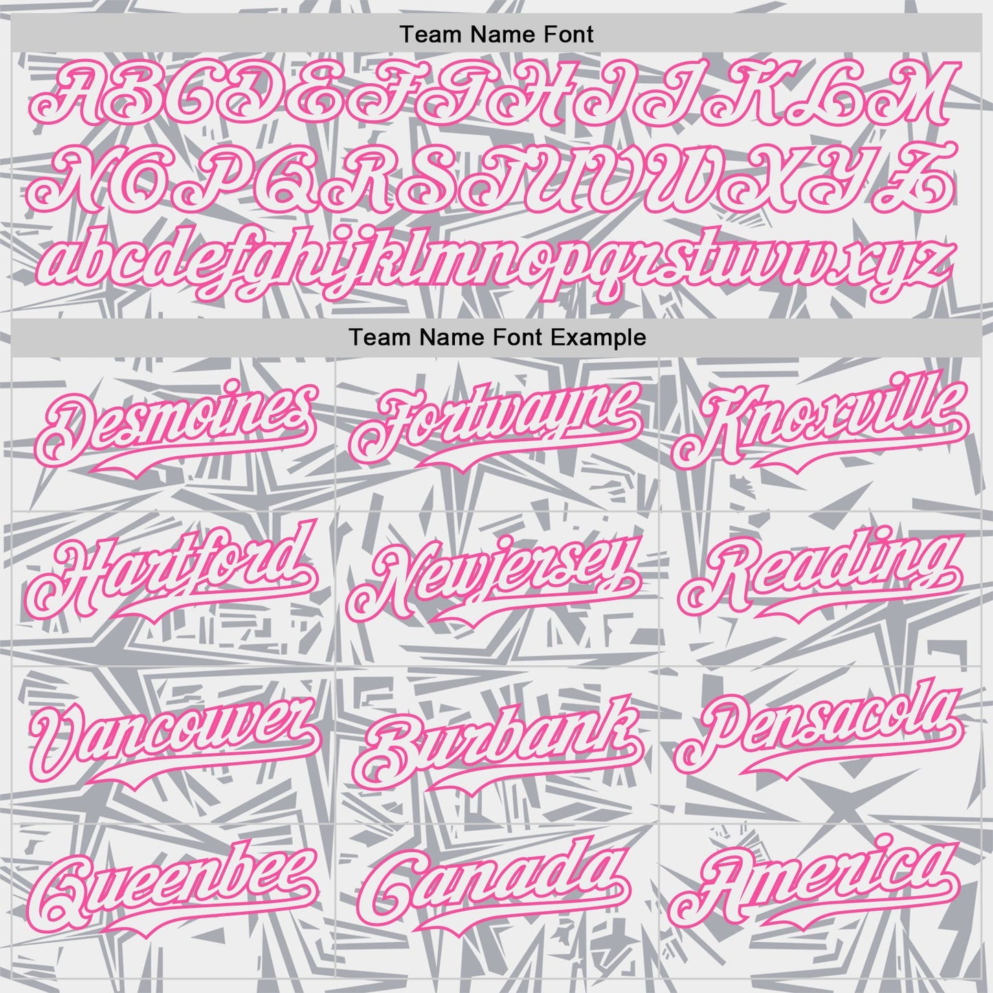 Custom White Gray-Pink Geometric Cyber Starburst Authentic Baseball Jersey view 4