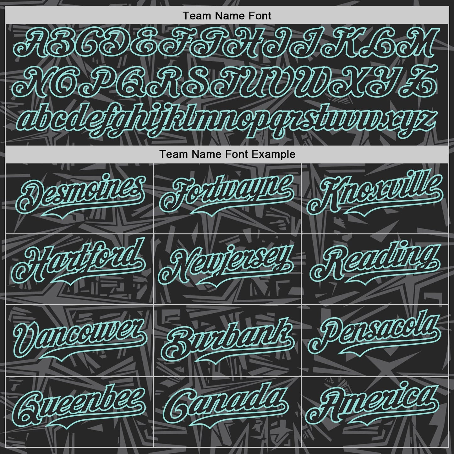 Custom Black Steel Gray-Ice Blue Geometric Cyber Starburst Authentic Baseball Jersey view 4