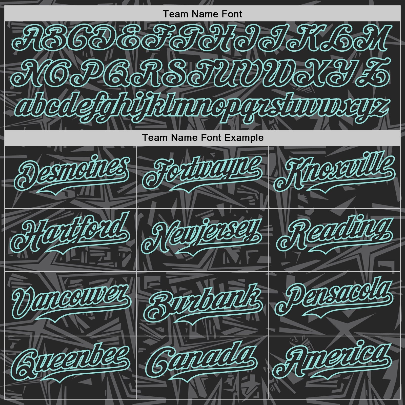 Custom Black Steel Gray-Ice Blue Geometric Cyber Starburst Authentic Baseball Jersey view 4