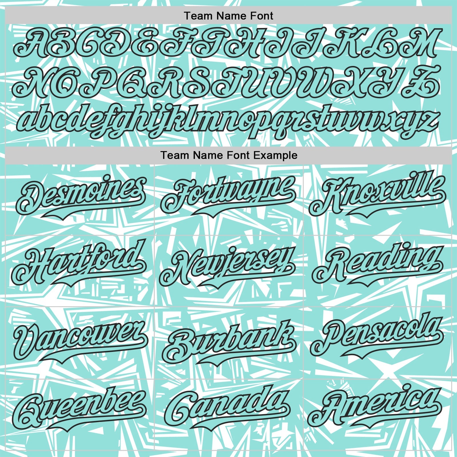 Custom Ice Blue White-Black Geometric Cyber Starburst Authentic Baseball Jersey view 4