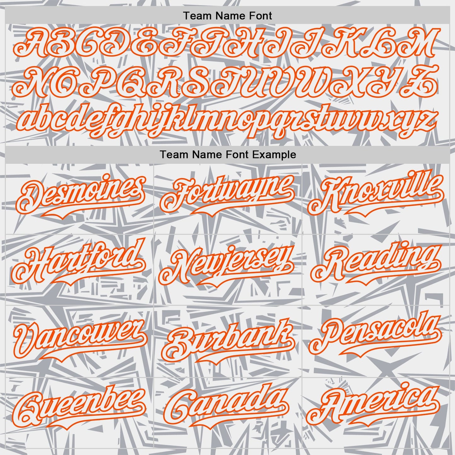 Custom White Gray-Orange Geometric Cyber Starburst Authentic Baseball Jersey view 4
