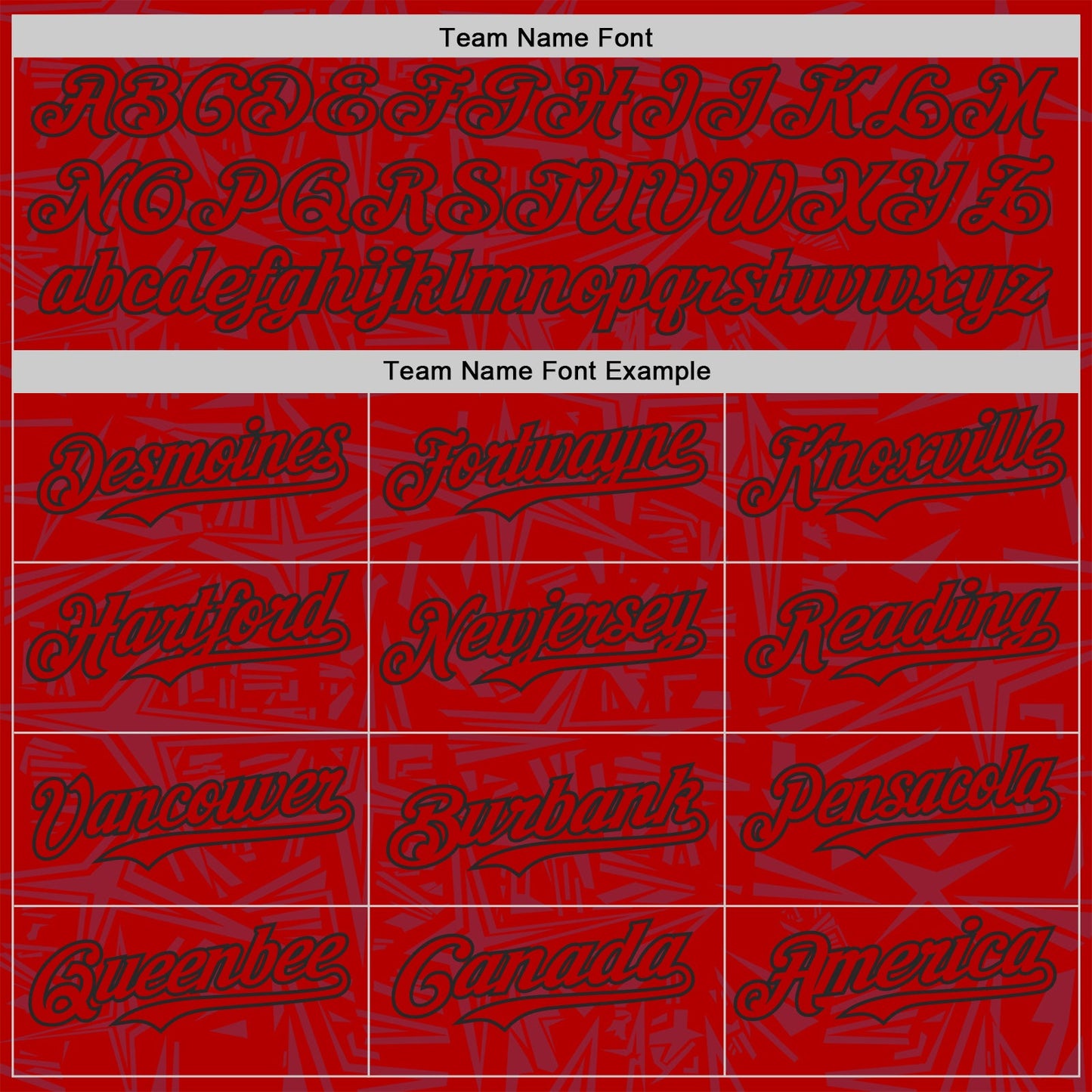 Custom Red-Black Geometric Cyber Starburst Authentic Baseball Jersey view 4