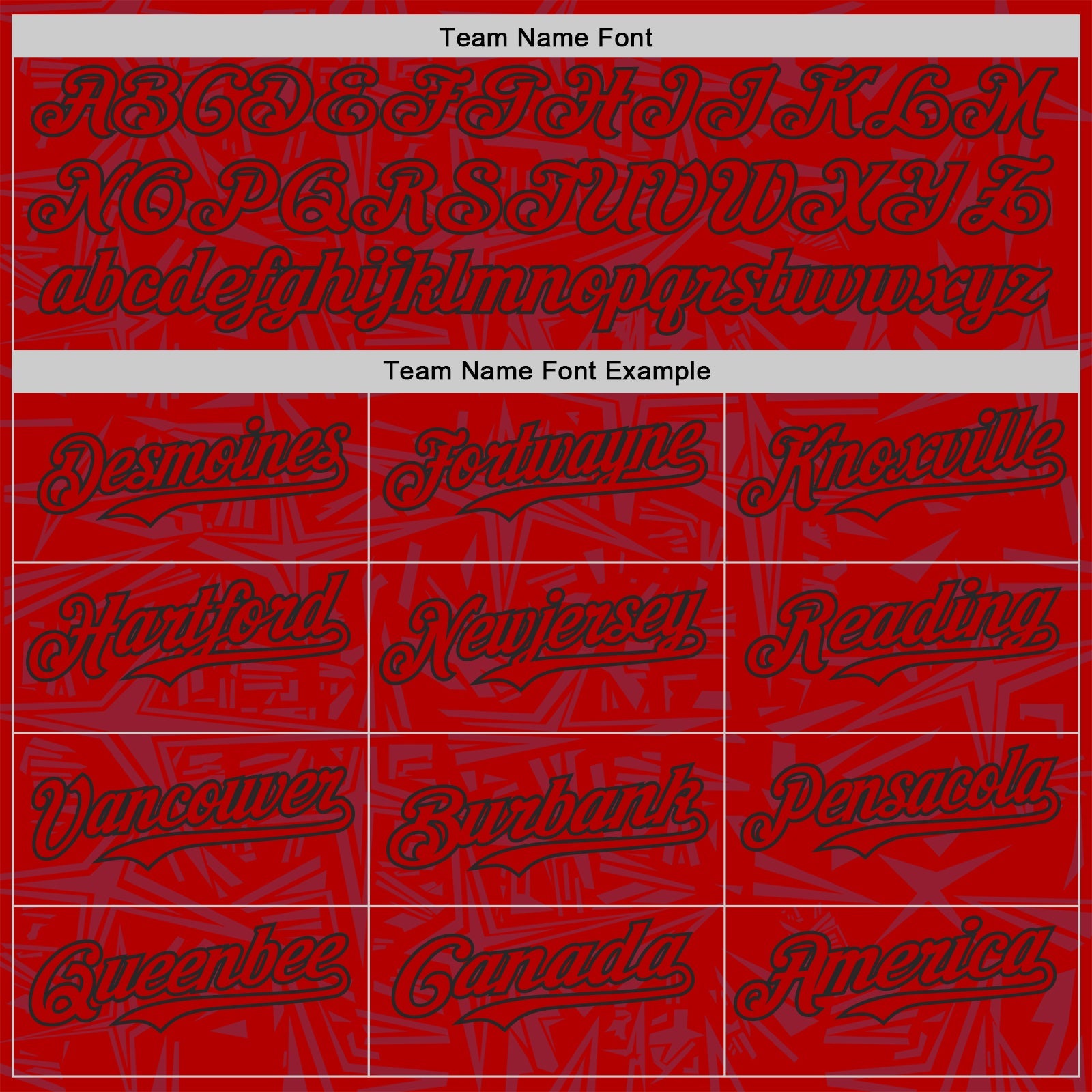 Custom Red-Black Geometric Cyber Starburst Authentic Baseball Jersey view 4