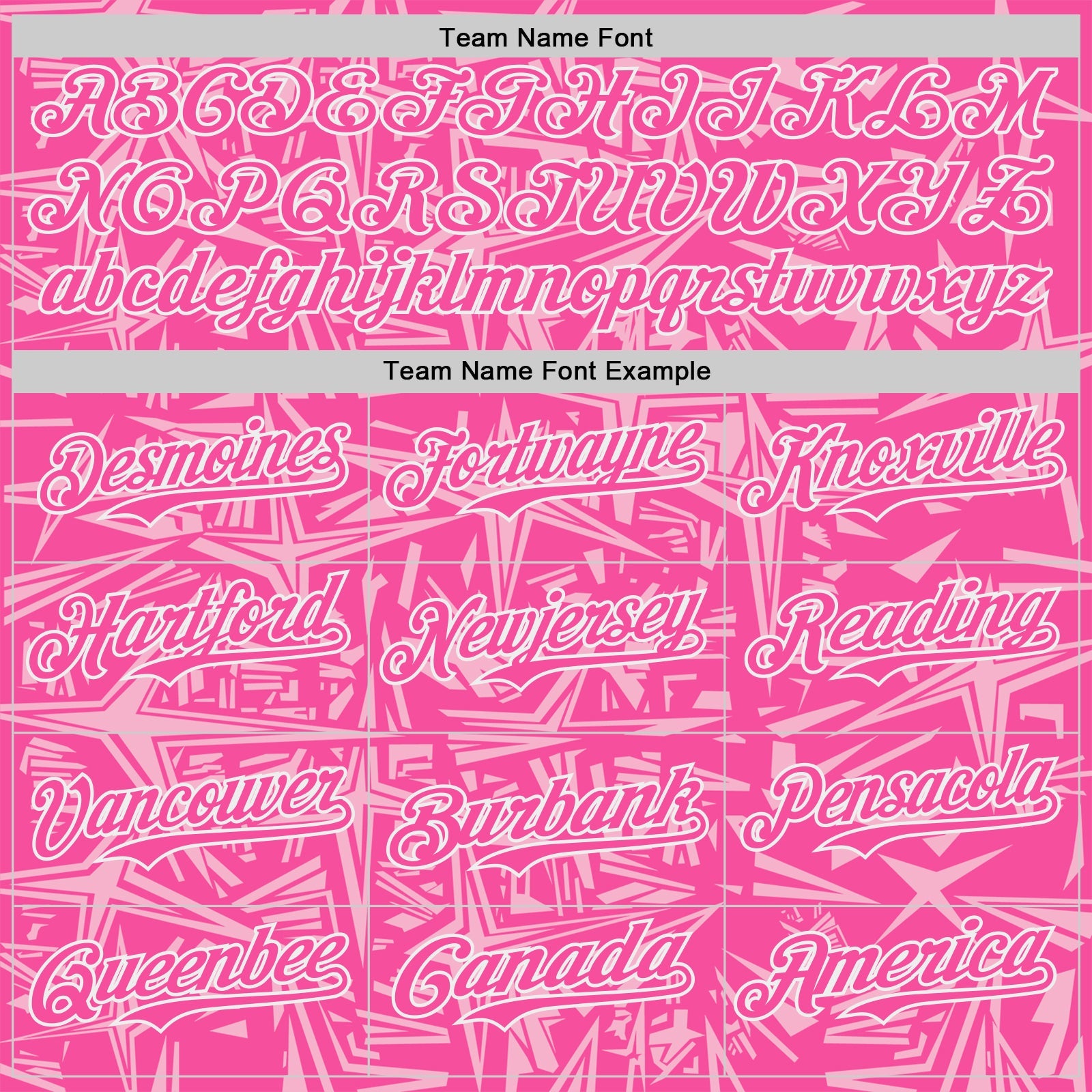 Custom Pink Light Pink-White Geometric Cyber Starburst Authentic Baseball Jersey view 4