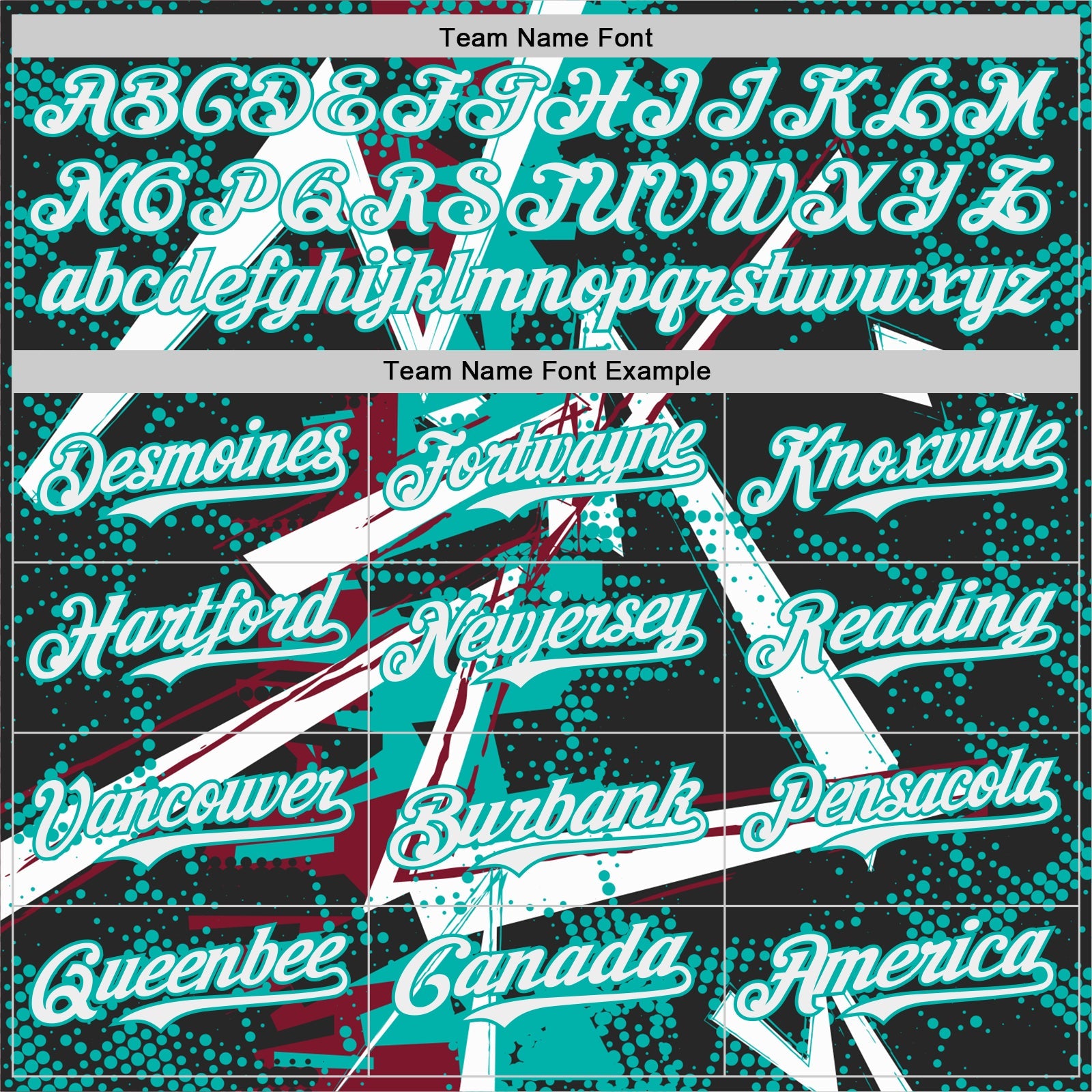 Custom Black White Crimson-Aqua Geometric Shards Dot Grid Authentic Baseball Jersey view 4