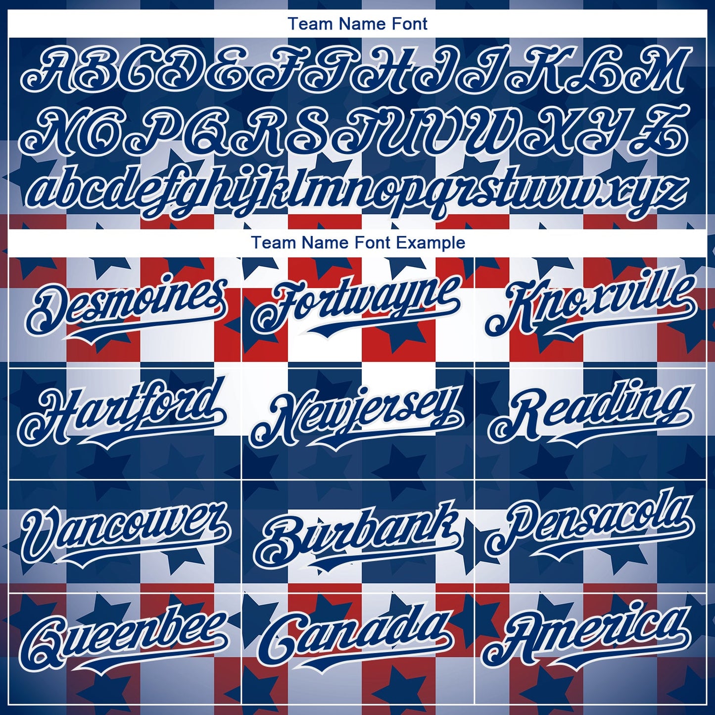 Custom Royal Red-White 3D American Flag Authentic Baseball Jersey view 4