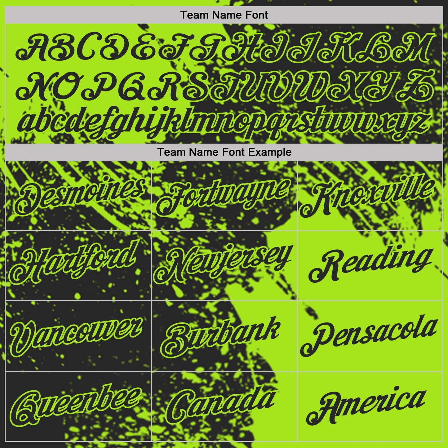 Custom Black-Neon Green Abstract Brush Stroke Performance T-Shirt view 3