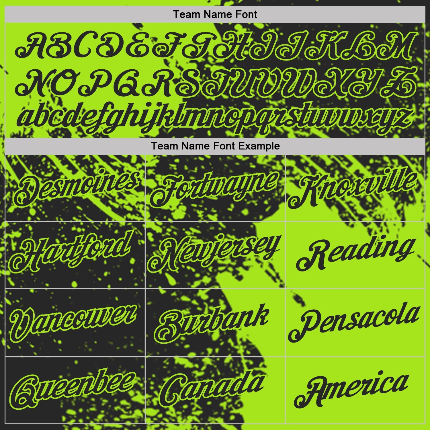 Custom Black-Neon Green Abstract Brush Stroke Performance T-Shirt view 3