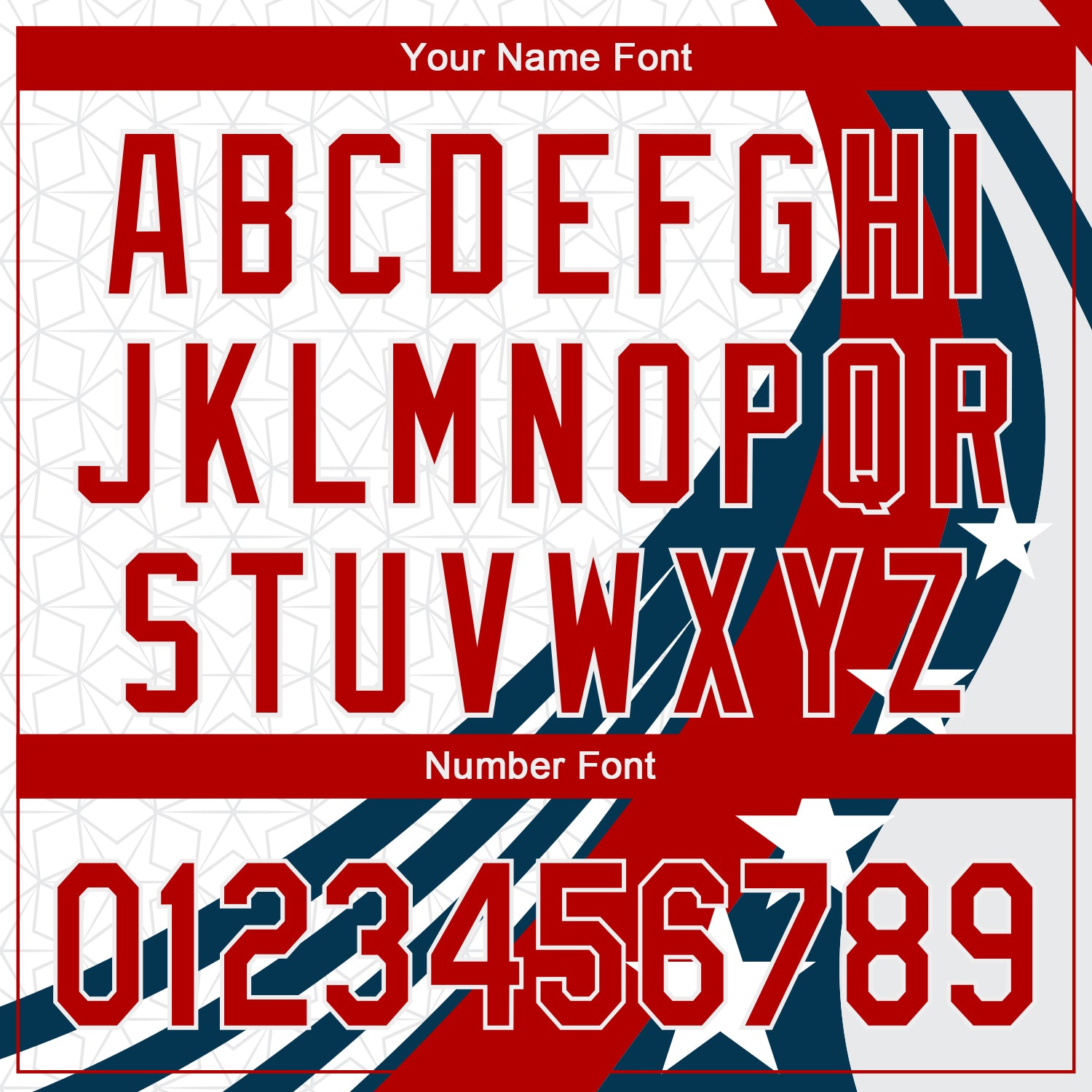 Custom White Red 3D American Flag Authentic Baseball Jersey view 5