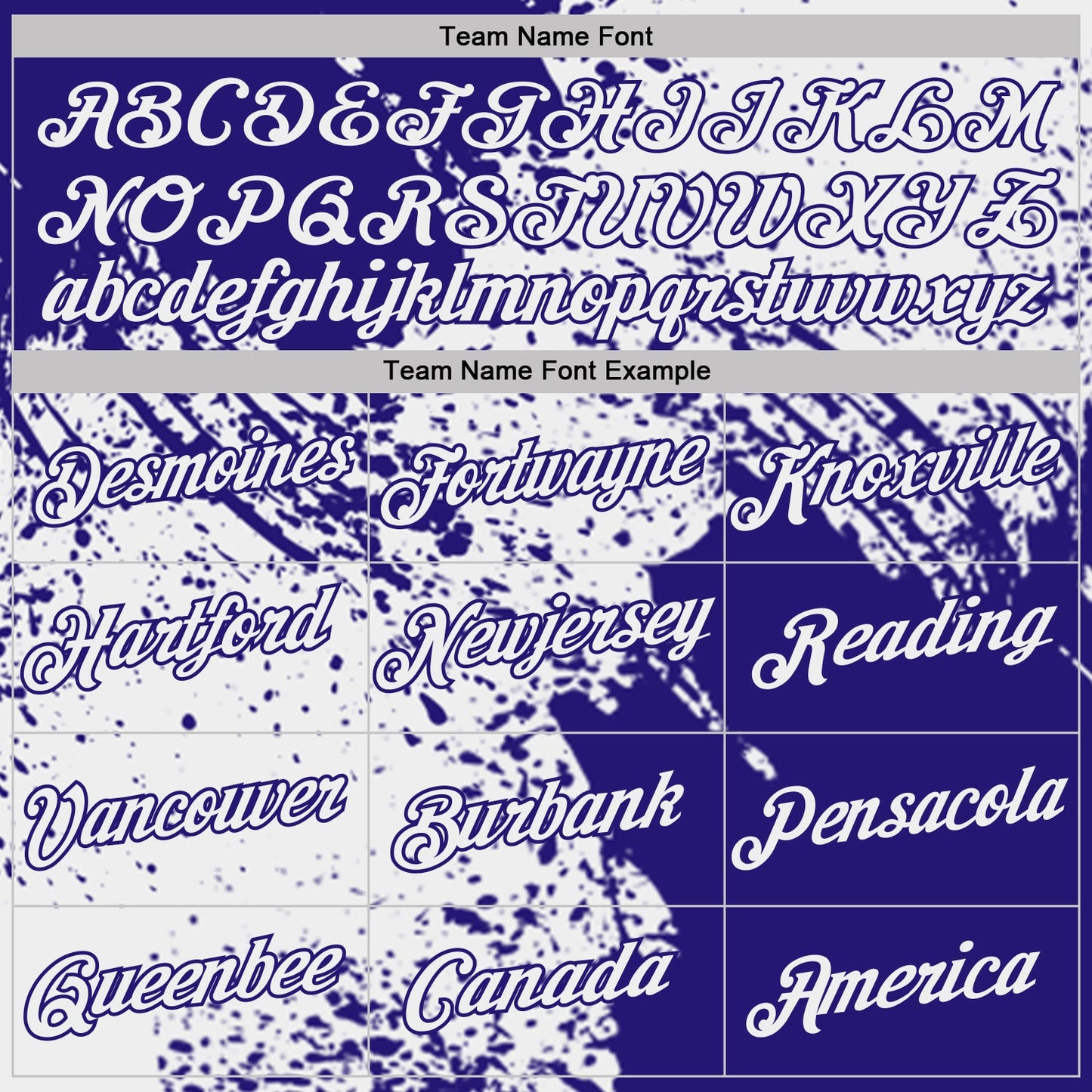 Custom White-Dark Purple Abstract Brush Stroke Performance T-Shirt view 3