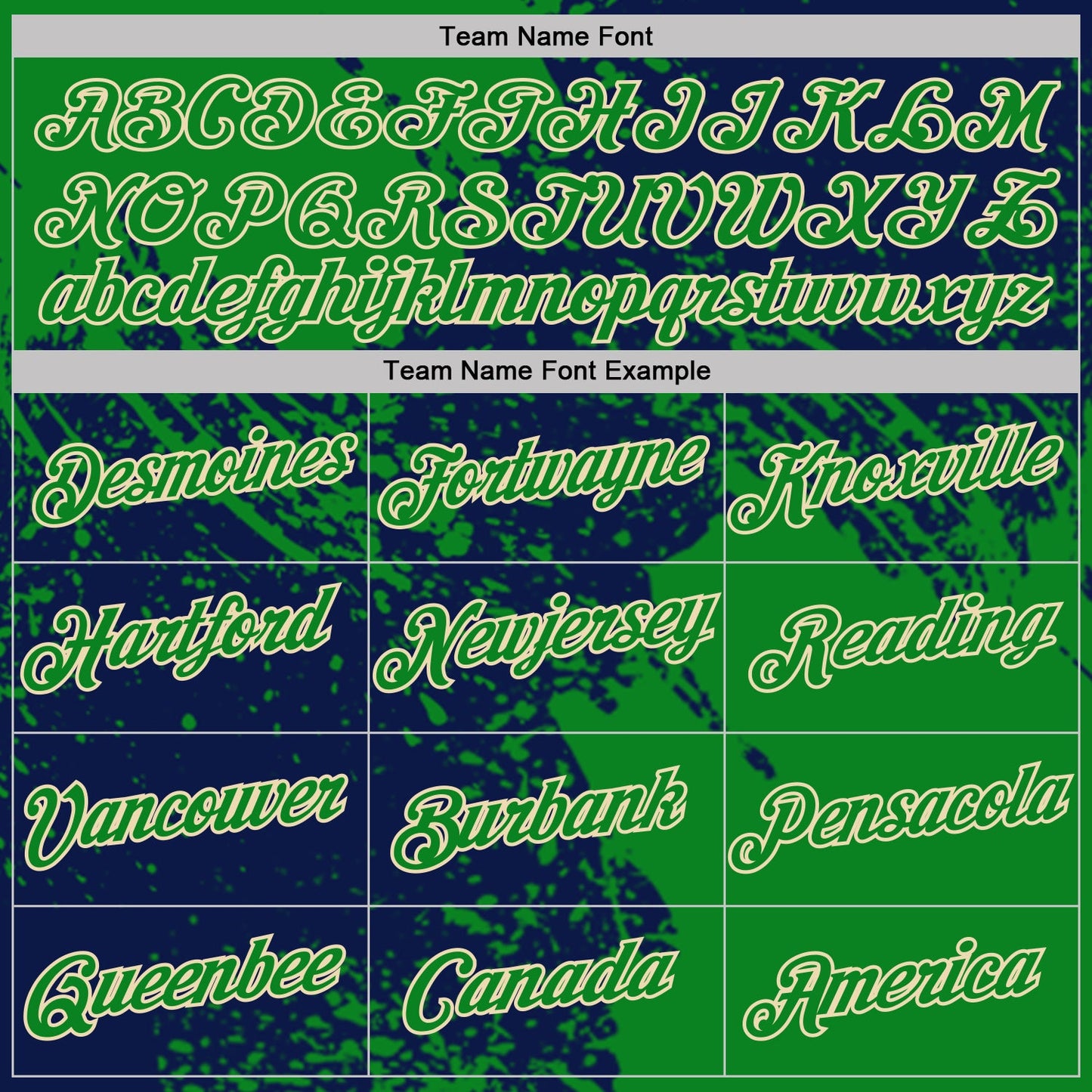 Custom Navy Grass Green-Cream Abstract Brush Stroke Performance T-Shirt view 3
