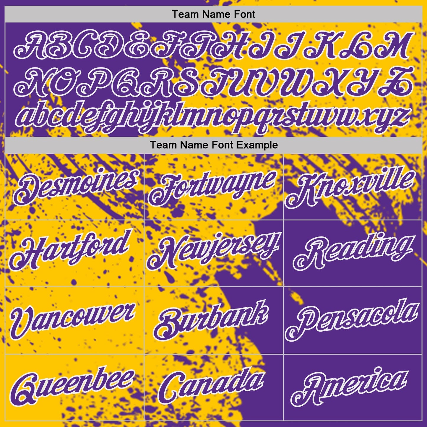 Custom Yellow Purple-White Abstract Brush Stroke Performance T-Shirt view 3