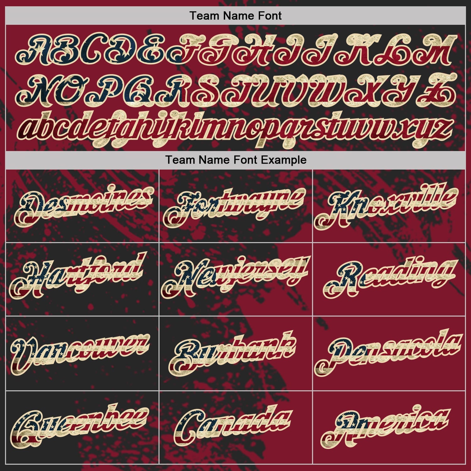 Custom Black Vintage USA Flag Crimson-Cream Abstract Brush Stroke Performance T-Shirt view 3