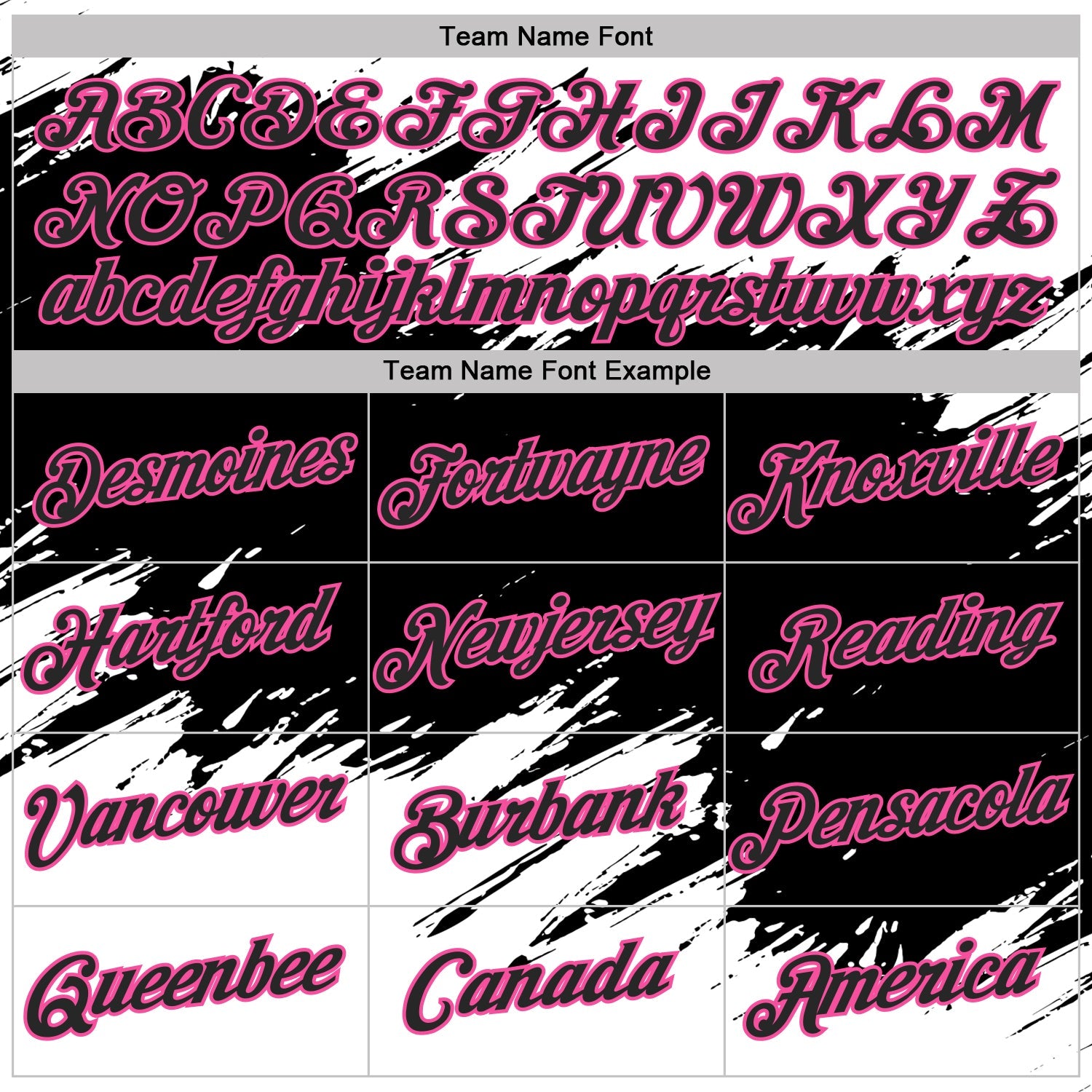 Custom White Black-Pink Abstract Brush Stroke Splatter Performance T-Shirt view 3