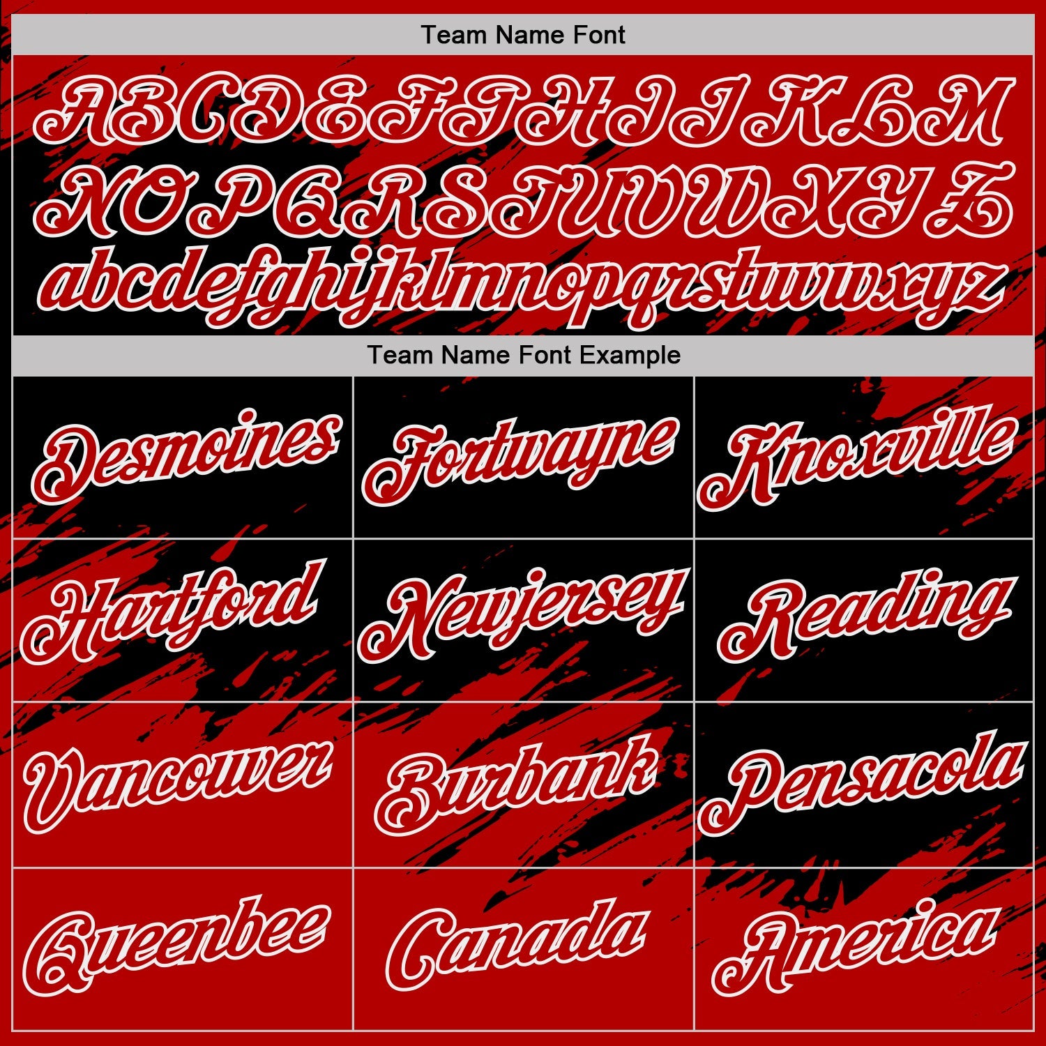 Custom Red Black-White Abstract Brush Stroke Splatter Performance T-Shirt view 3