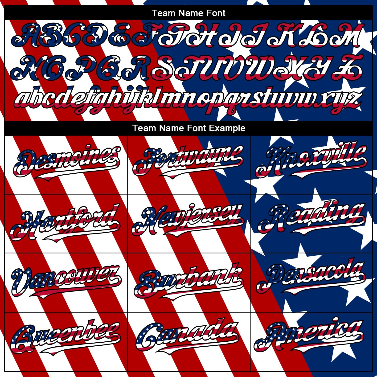 Custom Royal USA Flag Red-Black 3D Authentic Baseball Jersey view 4