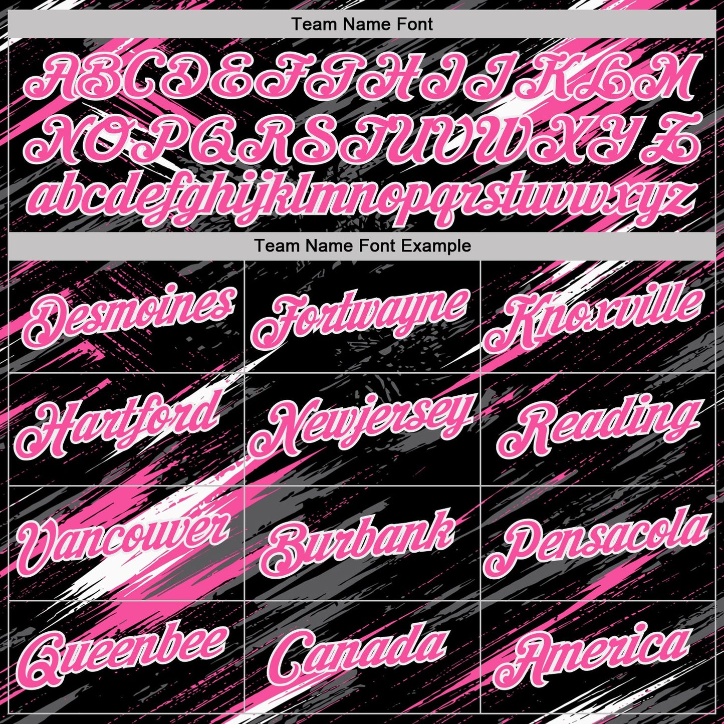 Custom Black Pink Steel Gray-White Abstract Brush Stroke Splatter Performance T-Shirt view 3