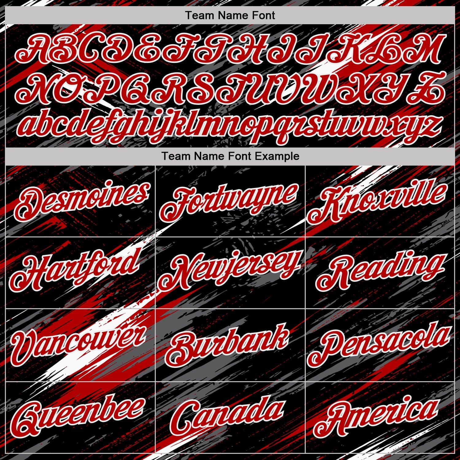 Custom Black Red Steel Gray-White Abstract Brush Stroke Splatter Performance T-Shirt view 3