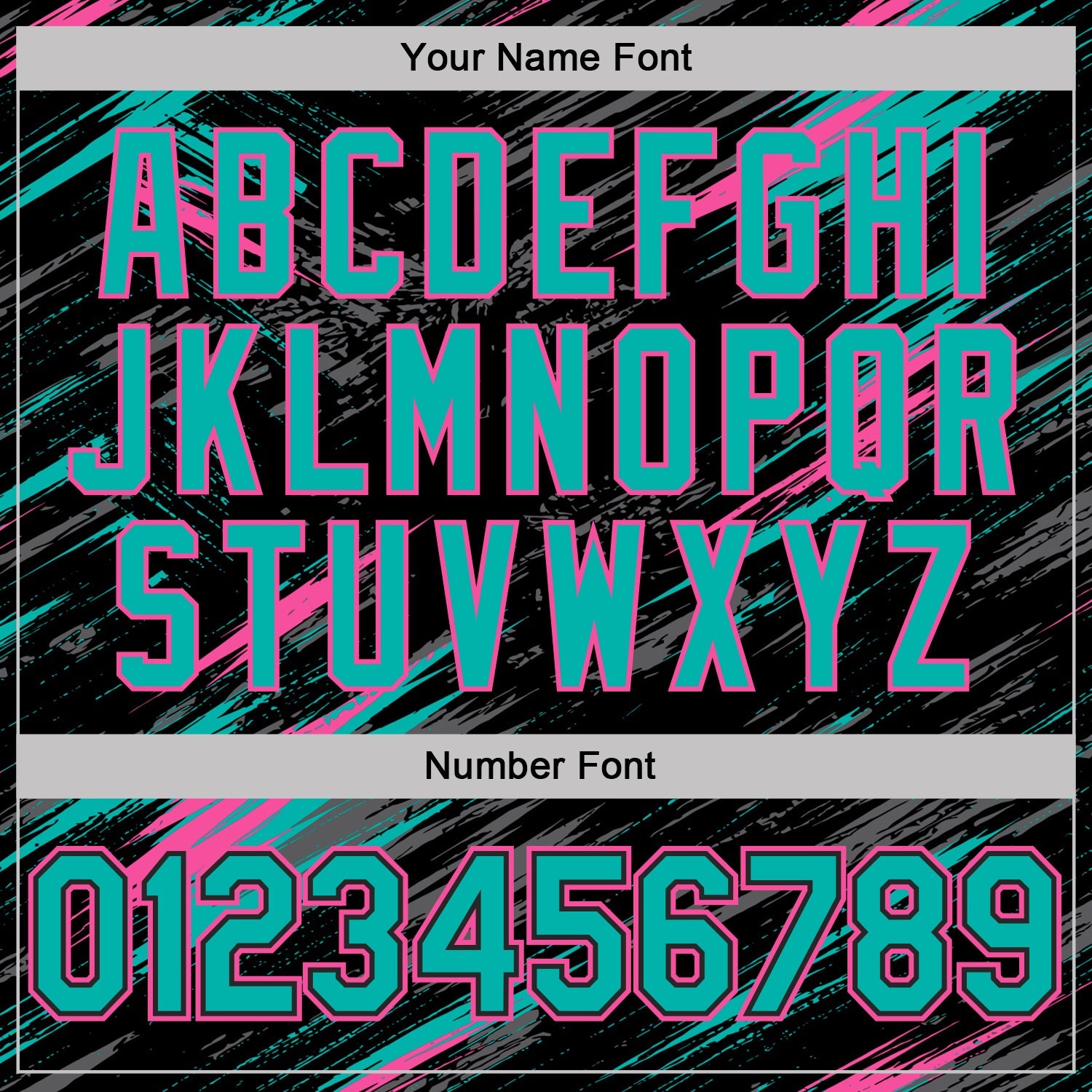 Custom Black Aqua-Pink Abstract Brush Stroke Splatter Performance T-Shirt view 4