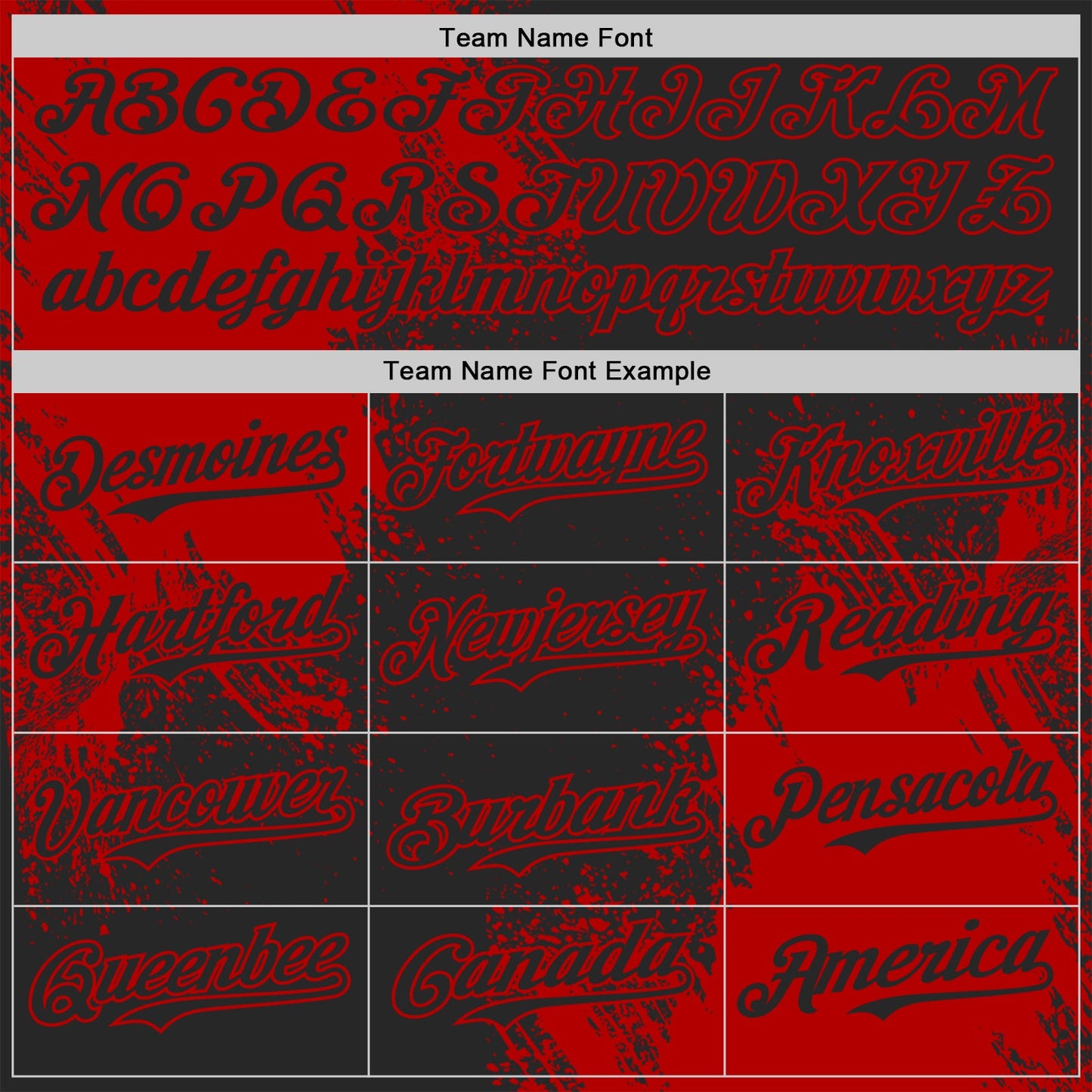 Custom Black-Red Abstract Brush Stroke Authentic Baseball Jersey view 4