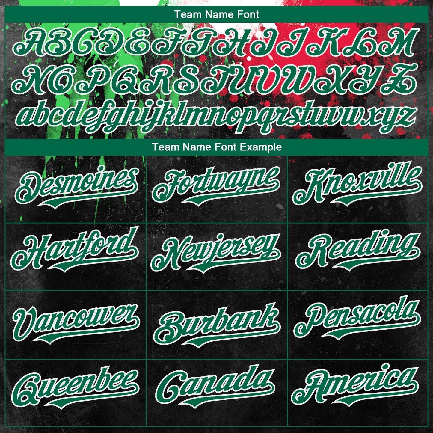 Custom Black Red Kelly Green 3D Mexican Flag Watercolored Splashes Grunge Design Authentic Baseball Jersey view 4