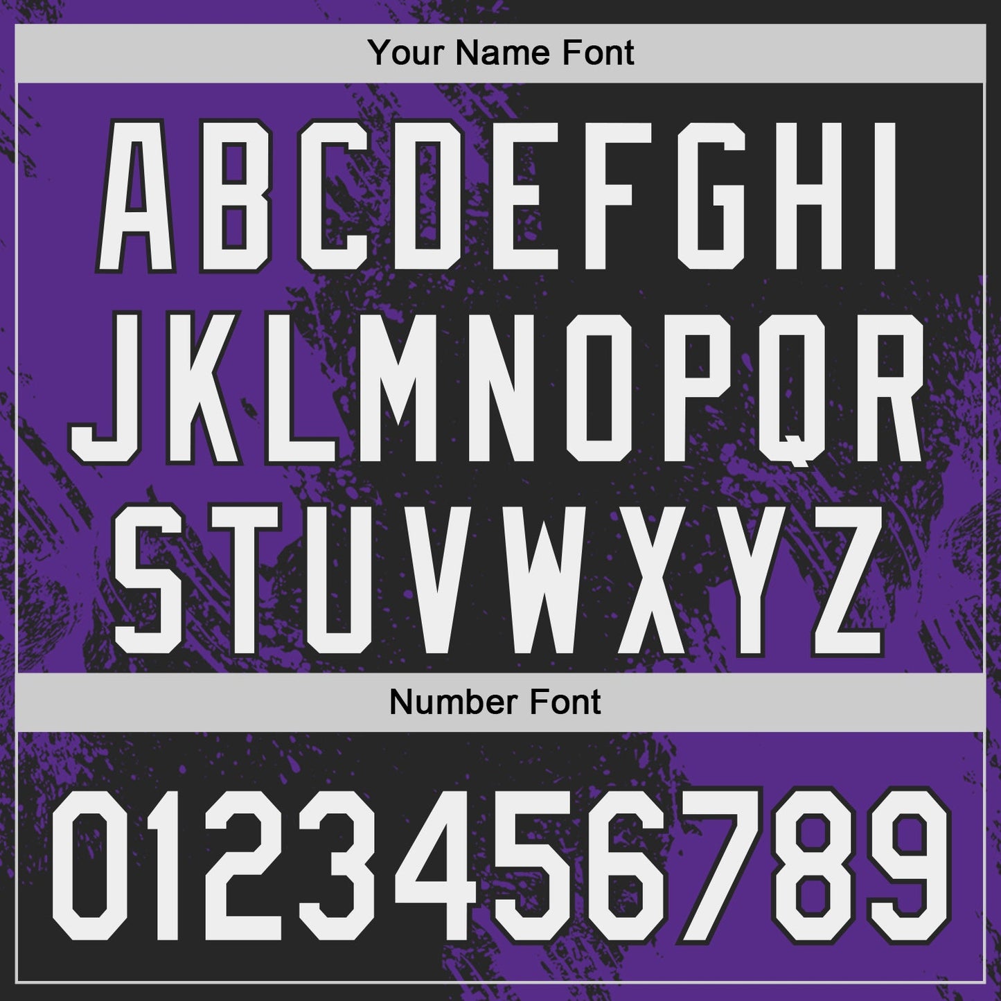 Custom Black White-Purple Abstract Brush Stroke Authentic Baseball Jersey view 5
