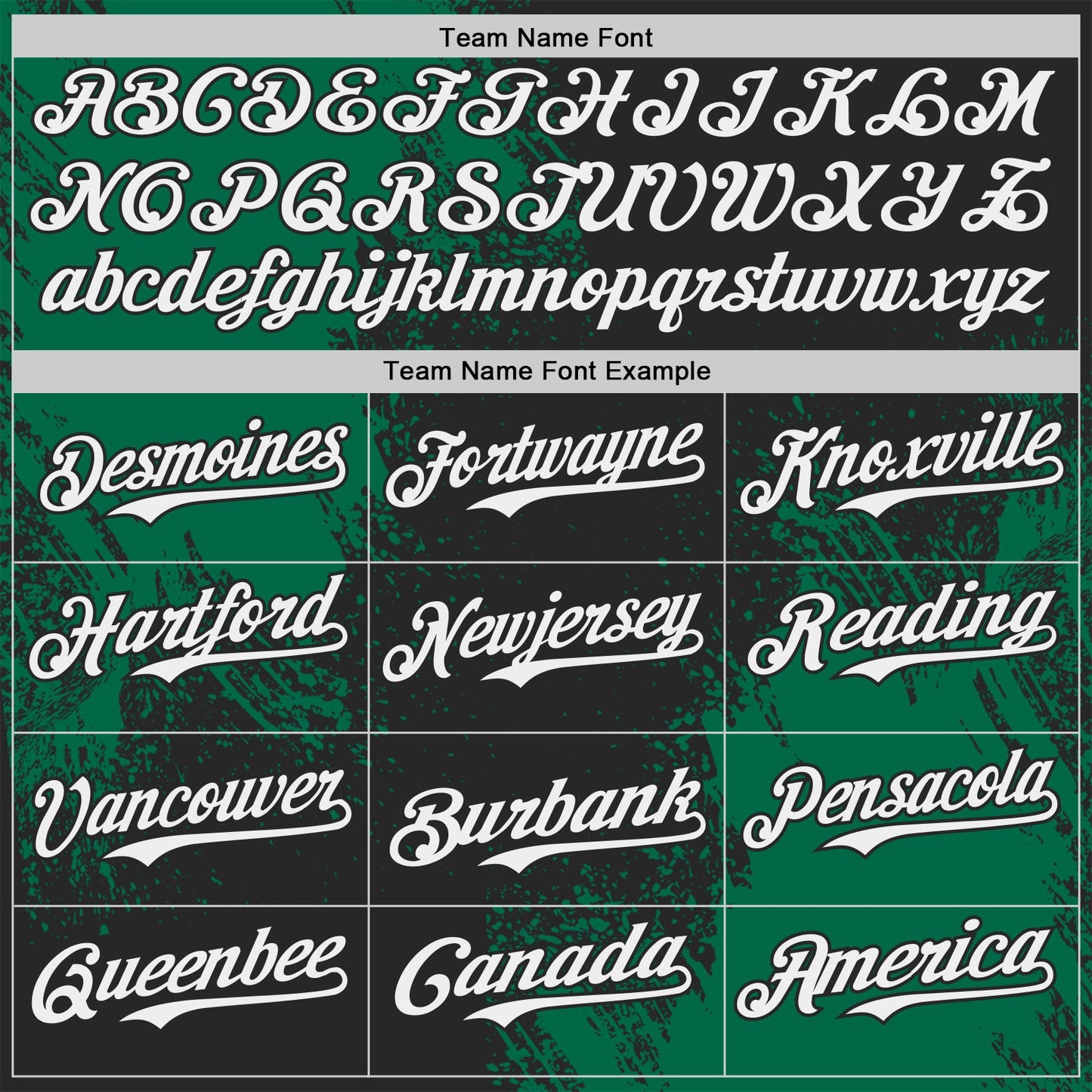 Custom Black White-Kelly Green Abstract Brush Stroke Authentic Baseball Jersey view 4