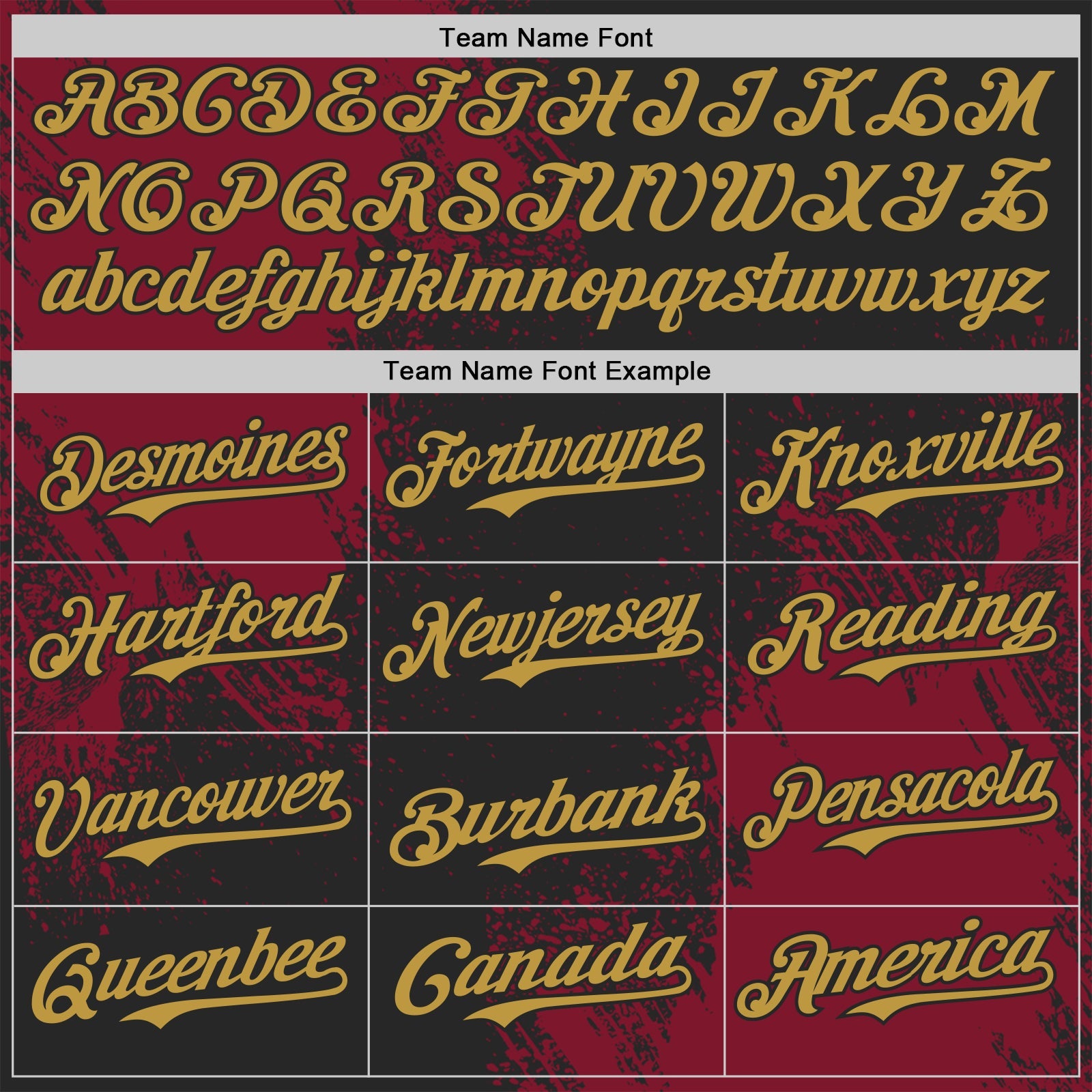 Custom Black Old Gold-Crimson Abstract Brush Stroke Authentic Baseball Jersey view 4