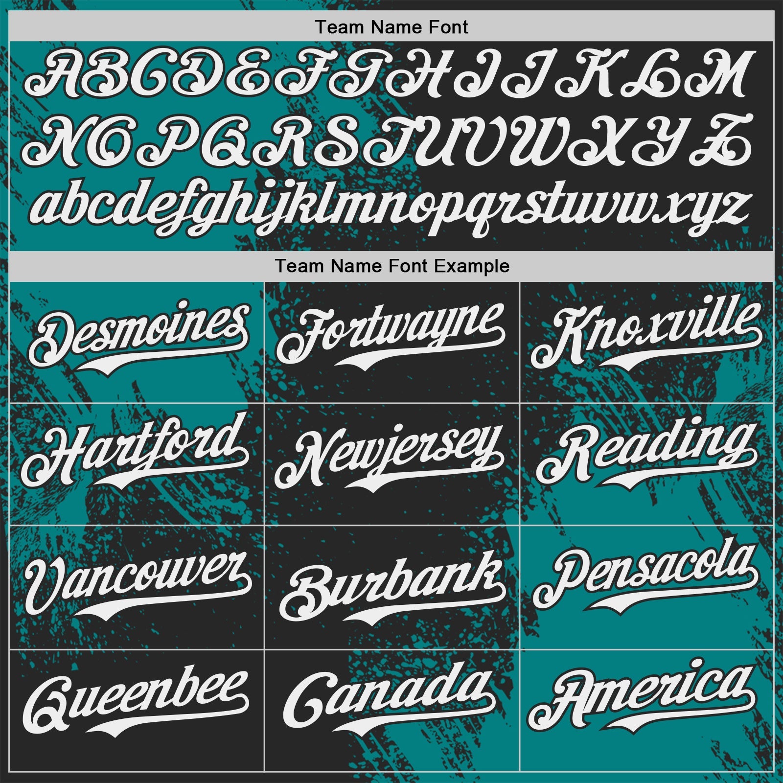Custom Black White-Teal Abstract Brush Stroke Authentic Baseball Jersey view 4