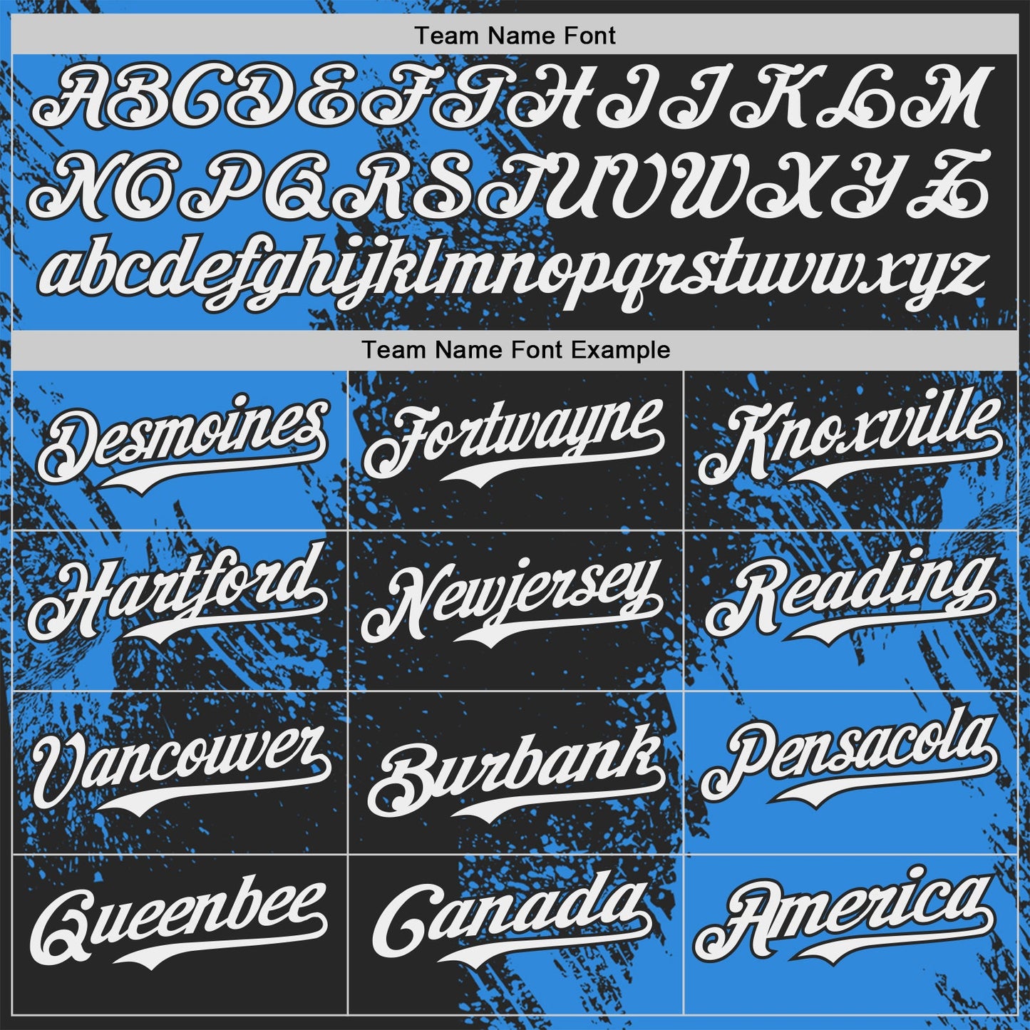 Custom Black White-Electric Blue Abstract Brush Stroke Authentic Baseball Jersey view 4