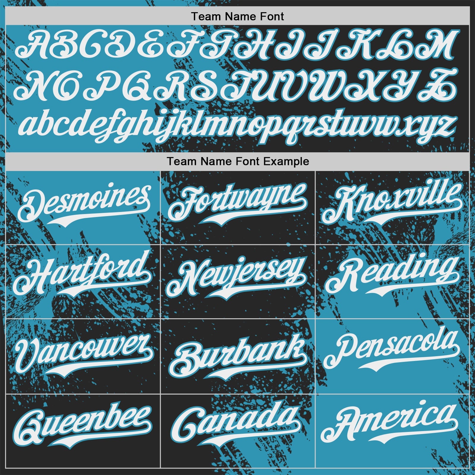 Custom Black White-Panther Blue Abstract Brush Stroke Authentic Baseball Jersey view 4