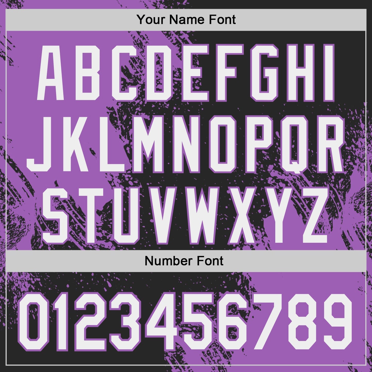 Custom Black White-Medium Purple Abstract Brush Stroke Authentic Baseball Jersey view 5