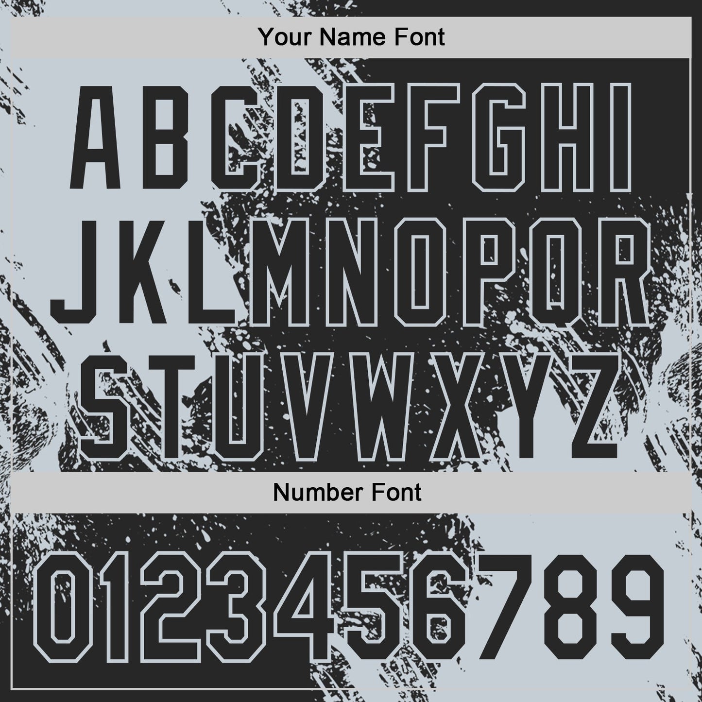 Custom Black-Silver Abstract Brush Stroke Authentic Baseball Jersey view 5