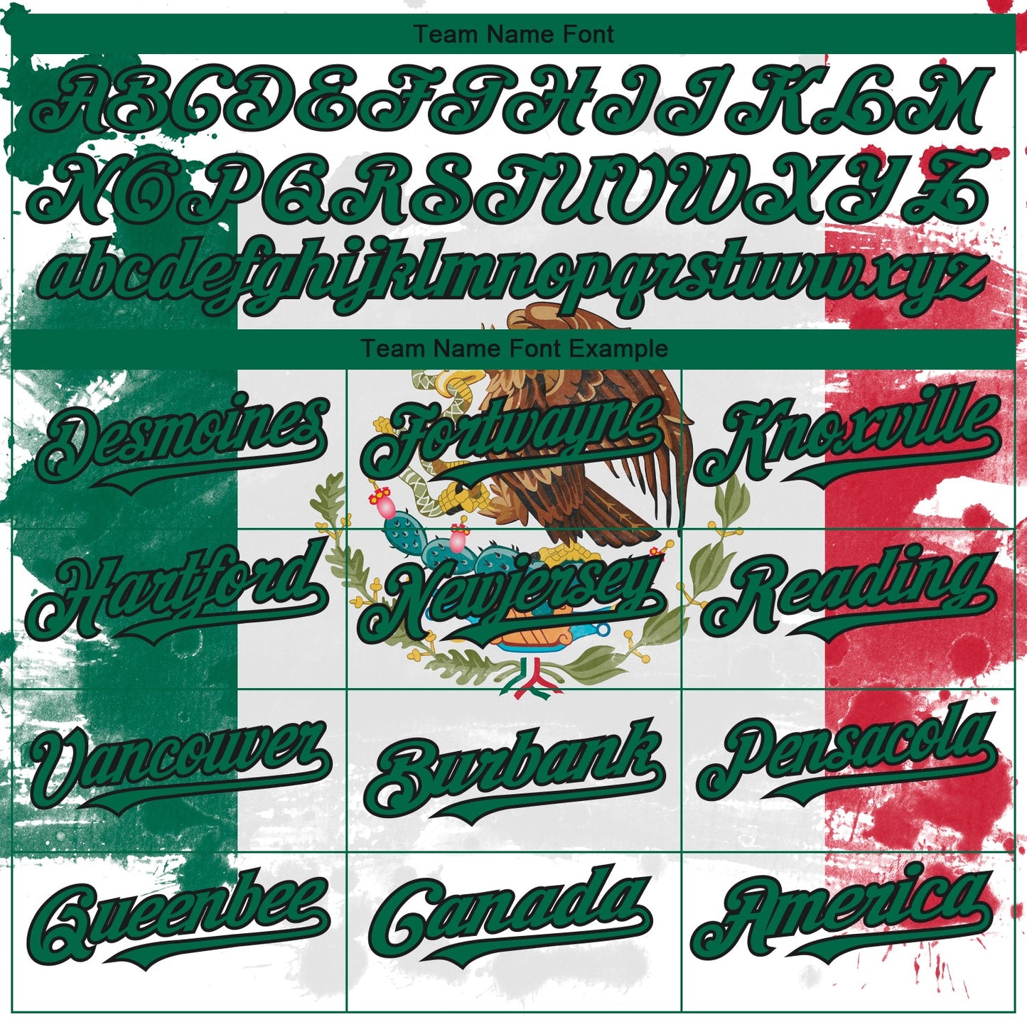 Custom White Red Kelly Green-Black 3D Mexican Flag Grunge Design Authentic Baseball Jersey view 4
