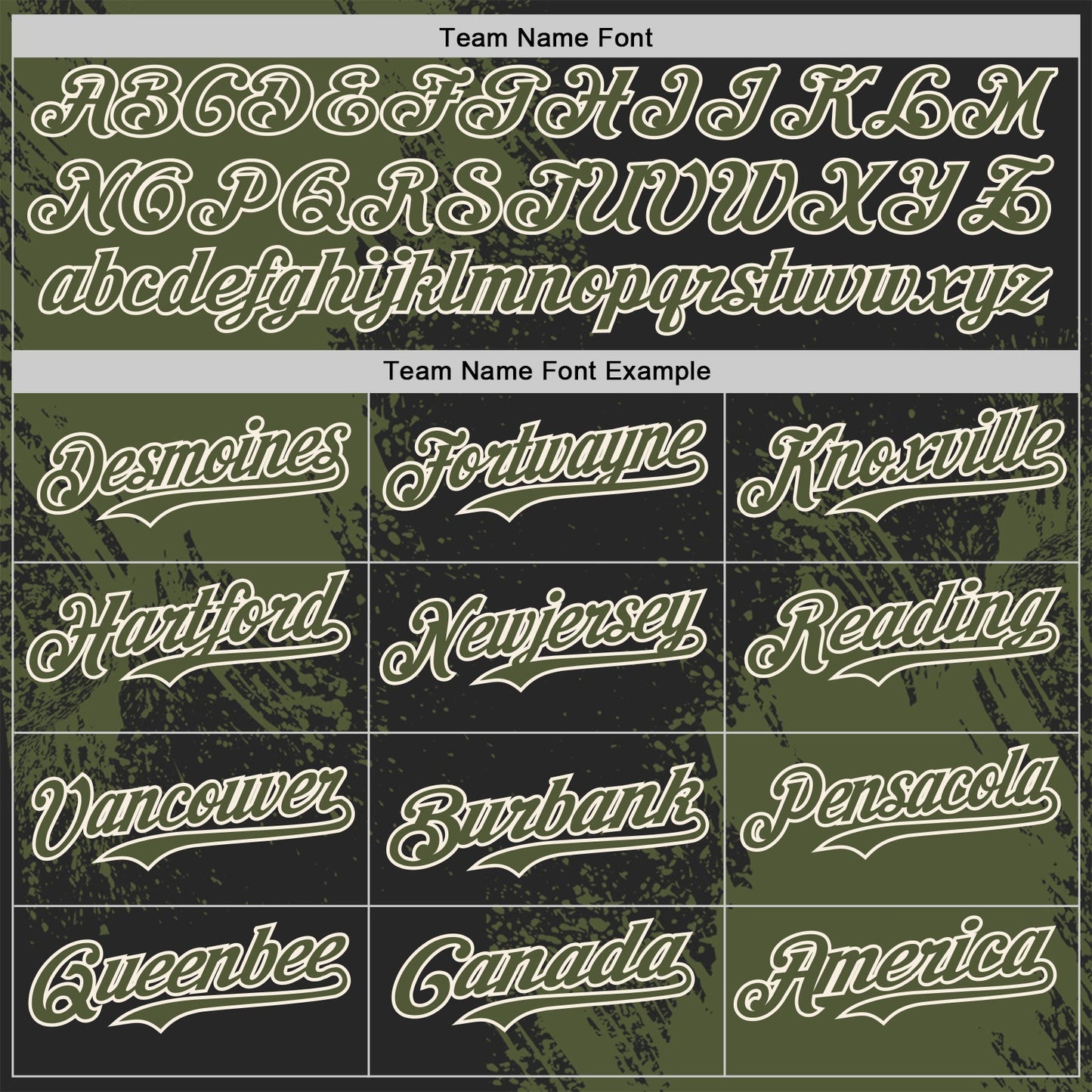 Custom Black Olive-Cream Abstract Brush Stroke Authentic Baseball Jersey view 4