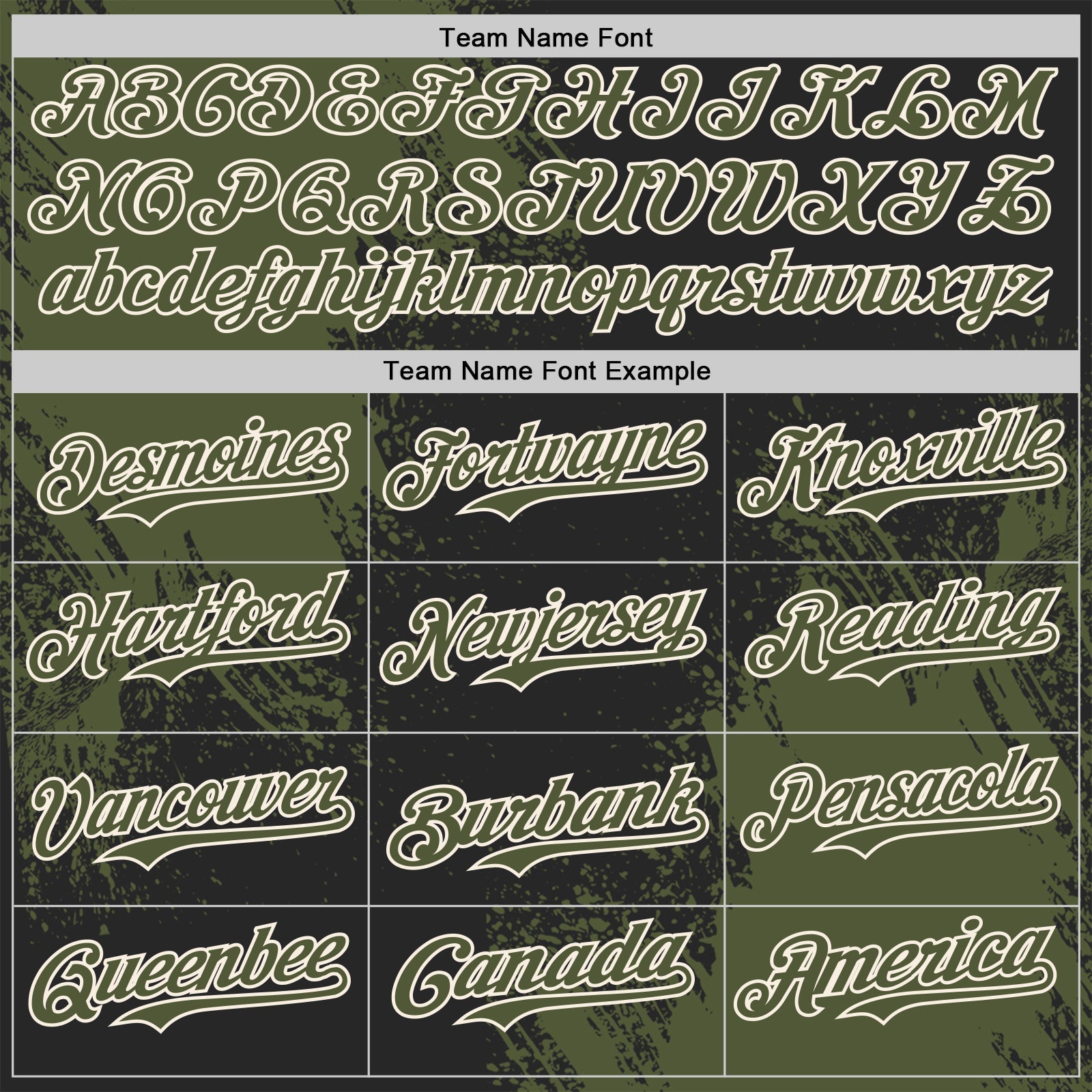 Custom Black Olive-Cream Abstract Brush Stroke Authentic Baseball Jersey view 4