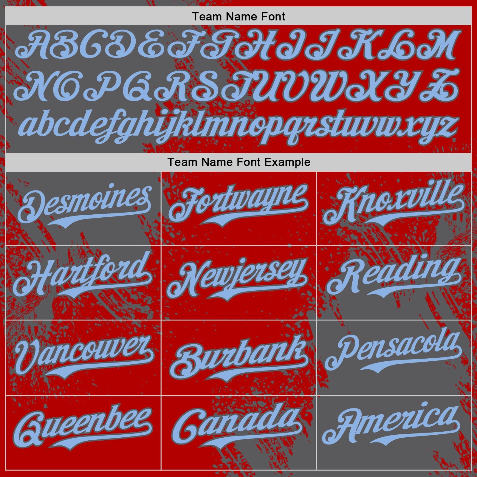 Custom Red Light Blue-Steel Gray Abstract Brush Stroke Authentic Baseball Jersey view 4
