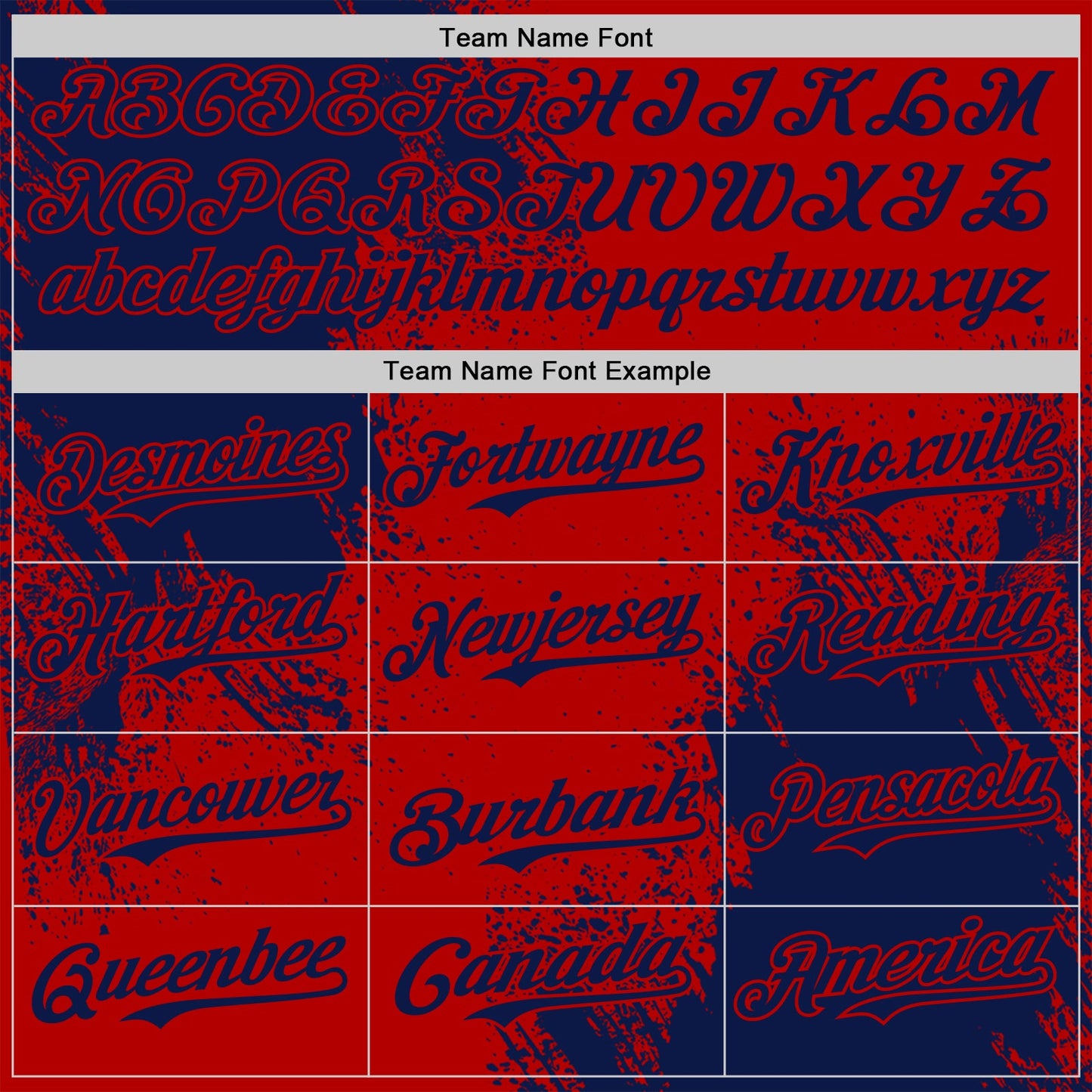 Custom Red-Navy Abstract Brush Stroke Authentic Baseball Jersey view 4