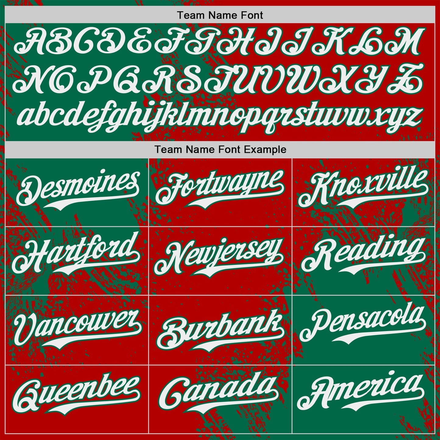 Custom Red White-Kelly Green Abstract Brush Stroke Authentic Baseball Jersey view 4