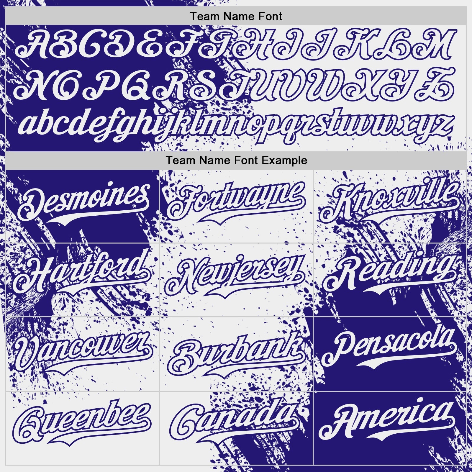 Custom White-Dark Purple Abstract Brush Stroke Authentic Baseball Jersey view 4