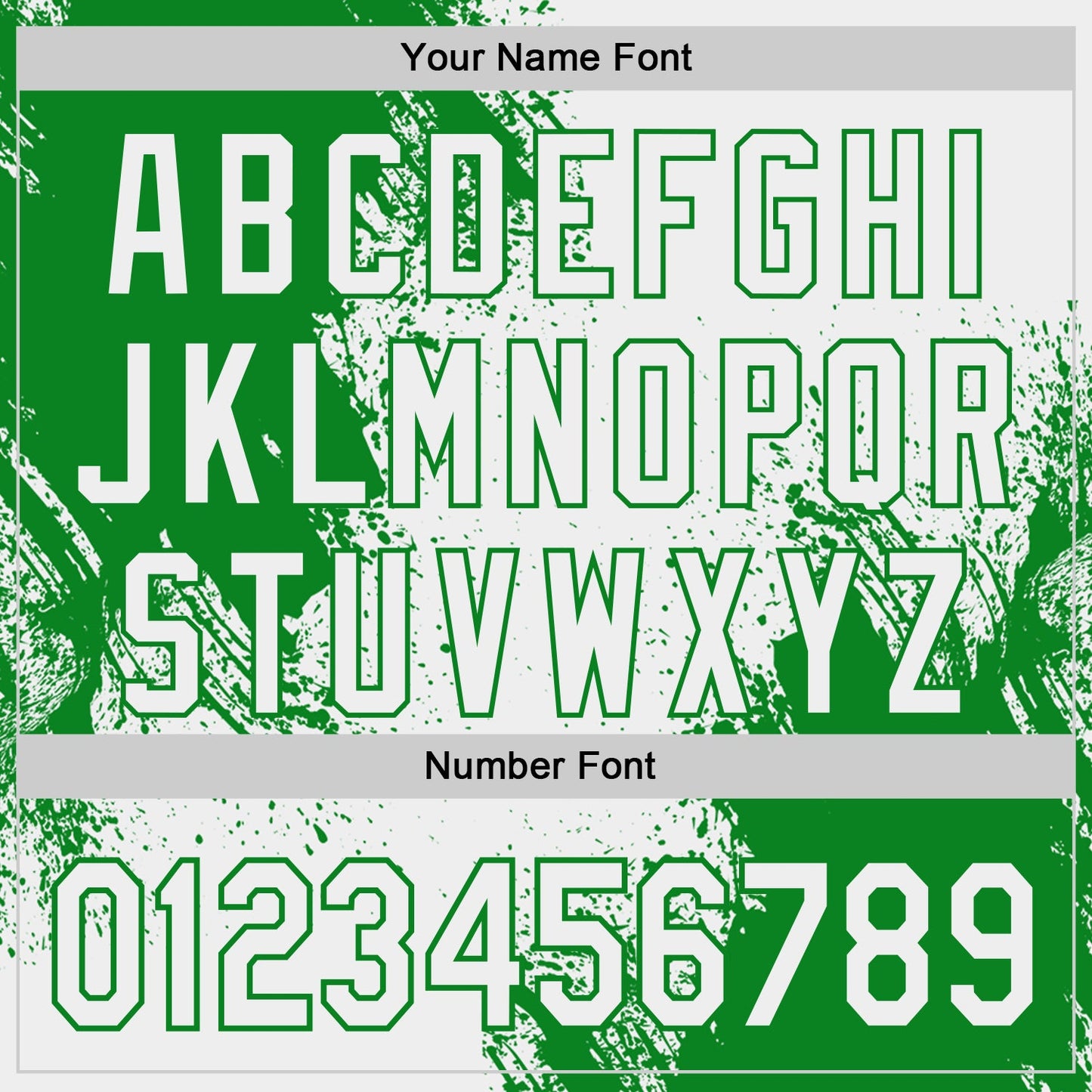 Custom White-Grass Green Abstract Brush Stroke Authentic Baseball Jersey view 5